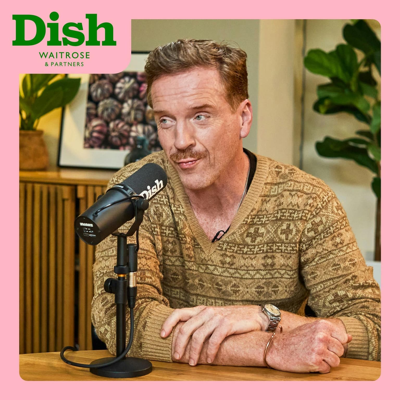 Damian Lewis, an autumnal risotto and an Old Fashioned artwork