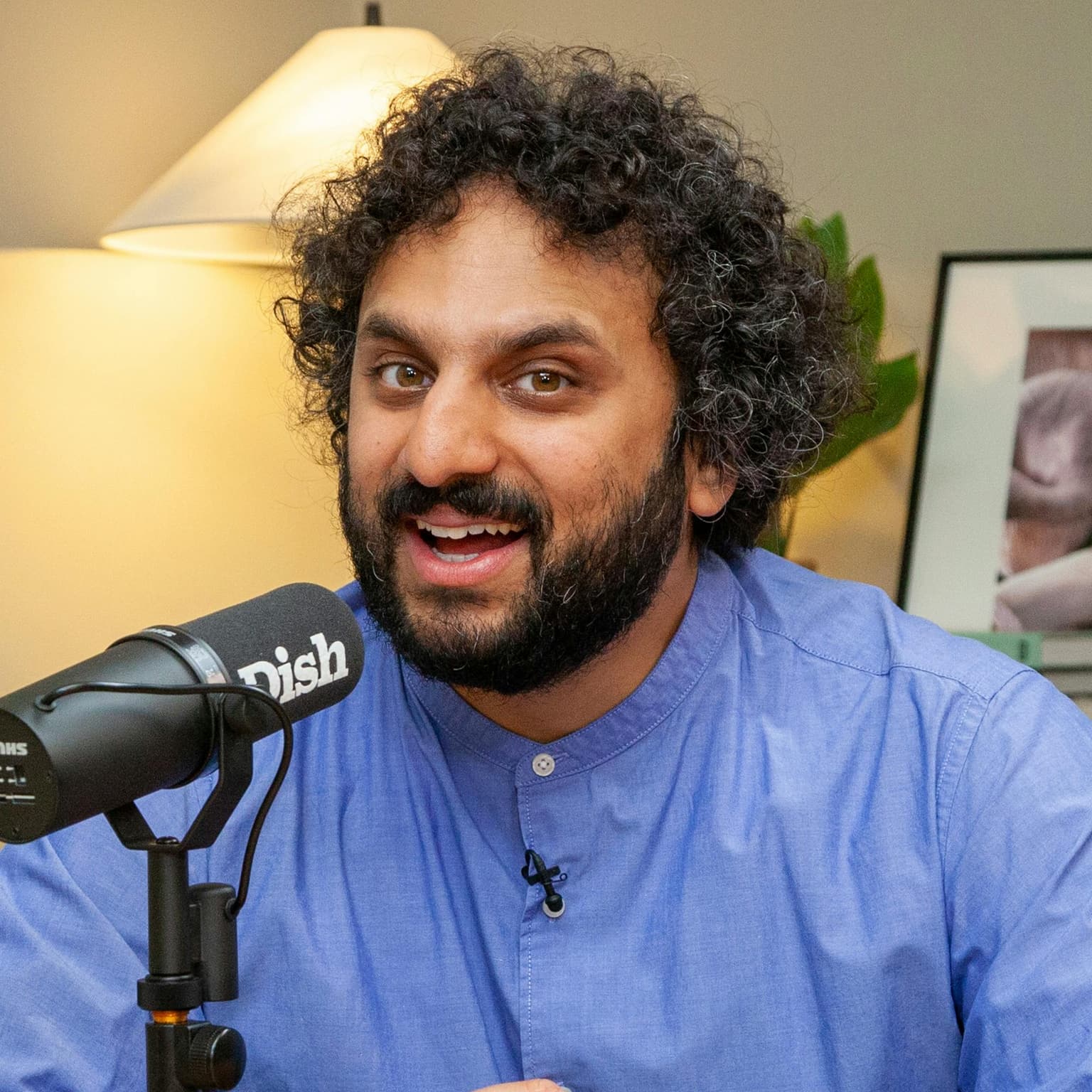 Comedian Nish Kumar, gnocchi with roasted red pepper and chilli pesto artwork