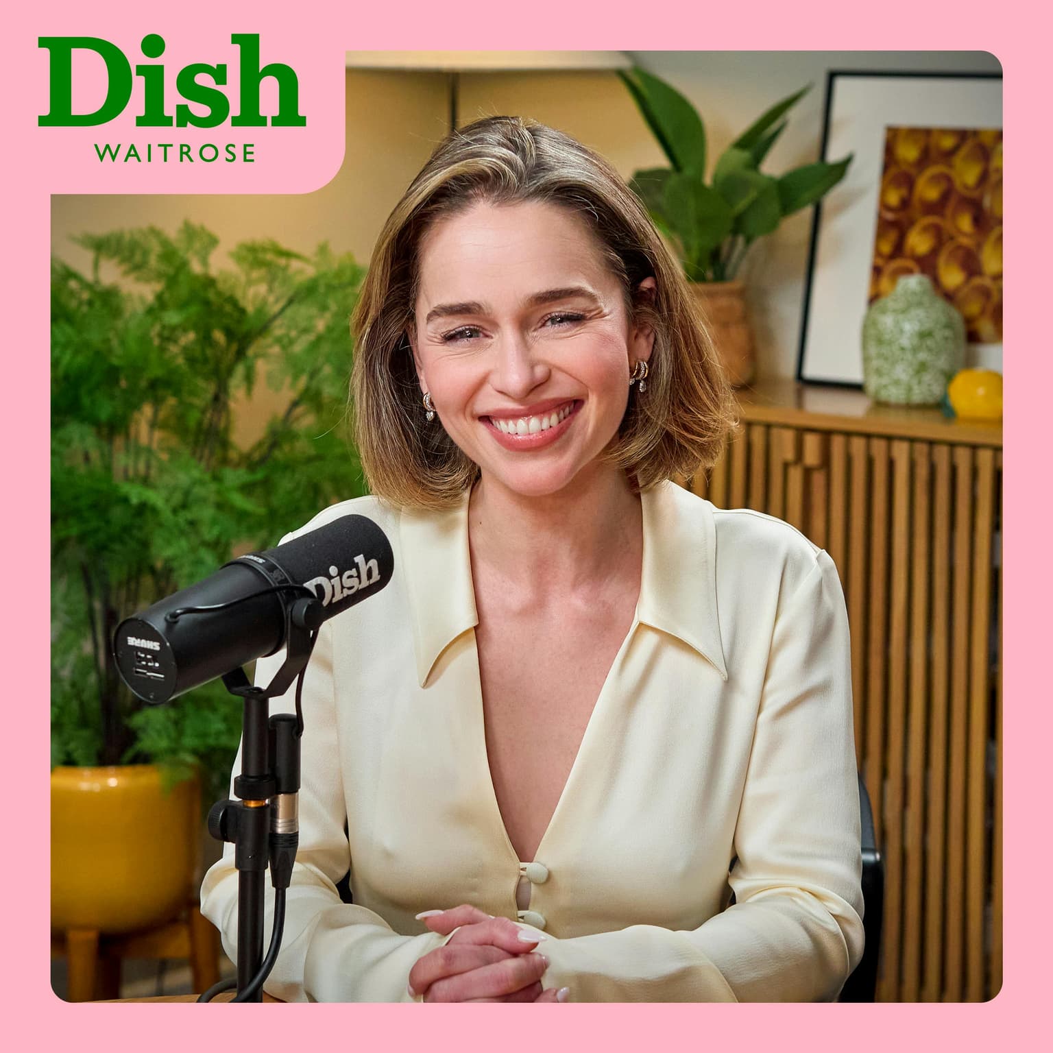 Emilia Clarke’s dreams come true with our super greens vignole with lamb artwork