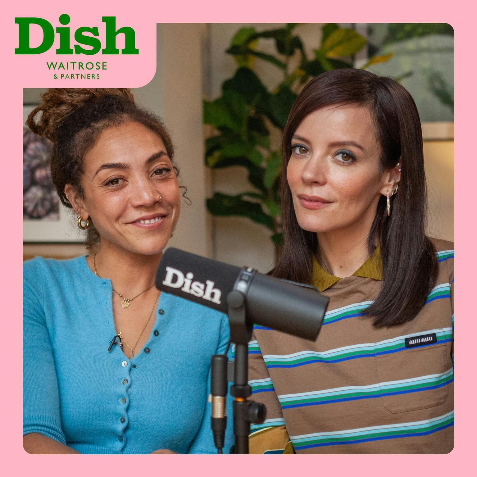 Lily Allen and Miquita Oliver, sausages and mash with onion gravy artwork
