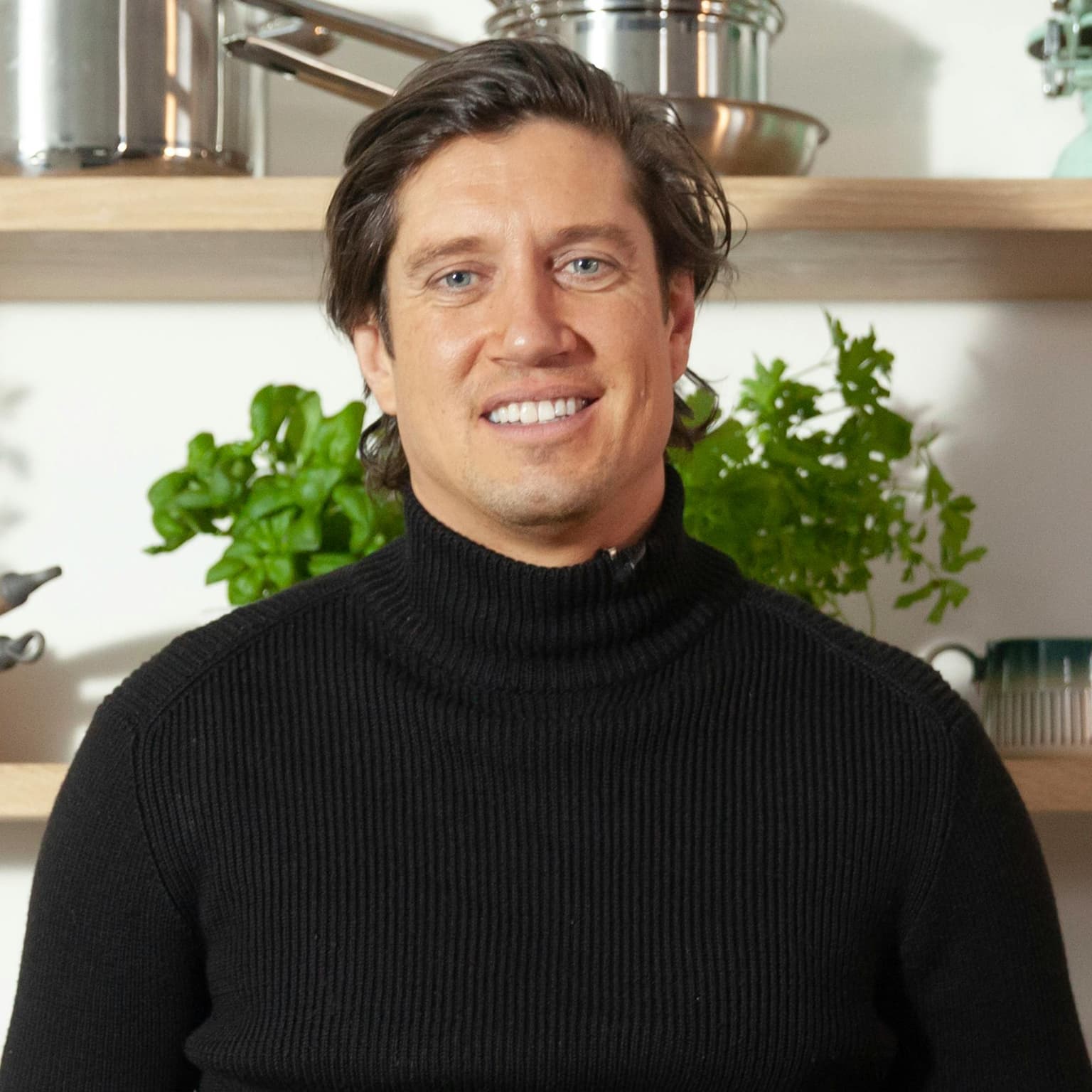 Vernon Kay, steak & mushroom stroganoff and a malbec artwork