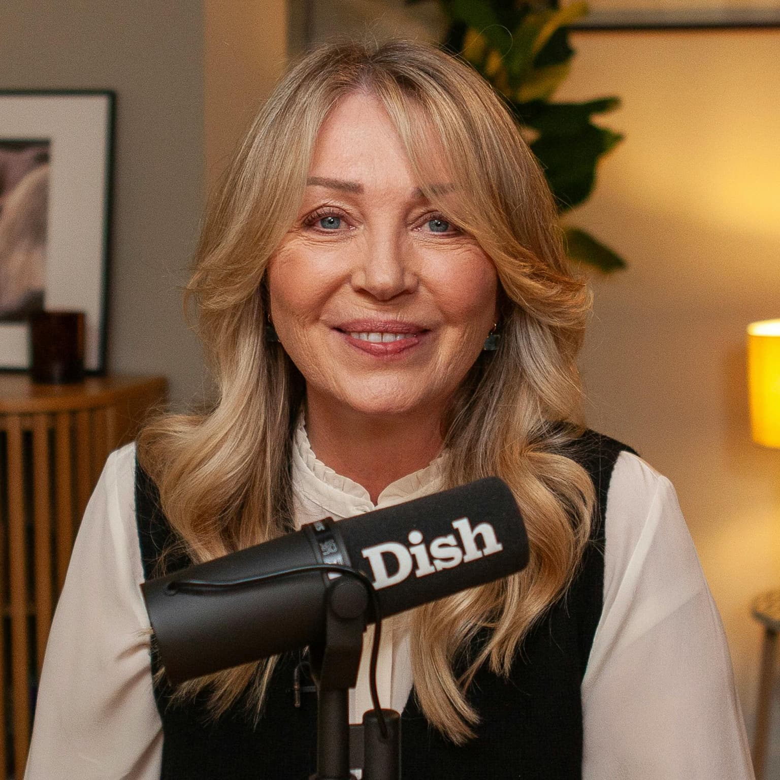 Kirsty Young, Lebanese-style lamb and aubergine stew and a primitivo artwork