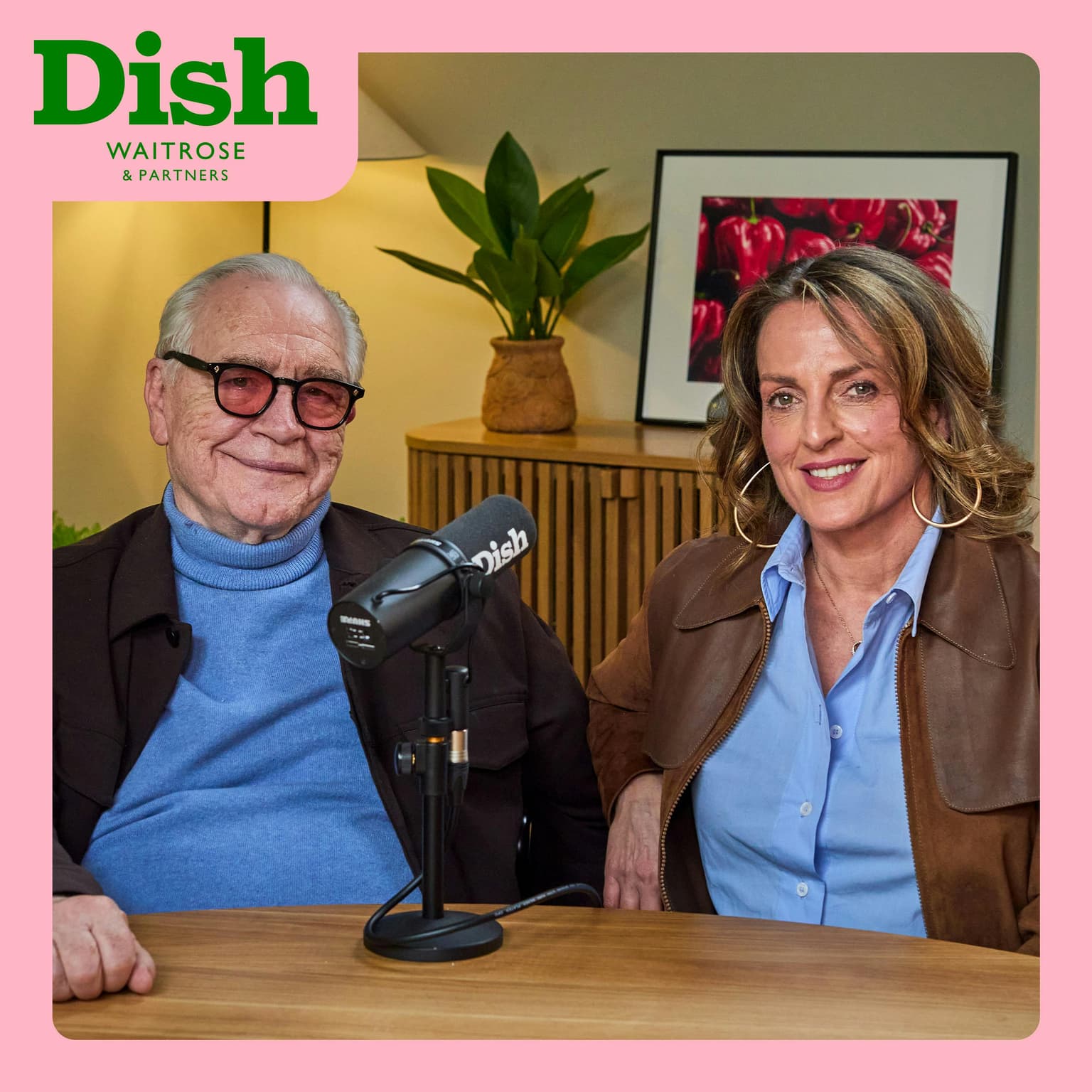 Brian Cox and Nicole Ansari-Cox, roast trout with soy, orange & chilli and a frozen margarita artwork
