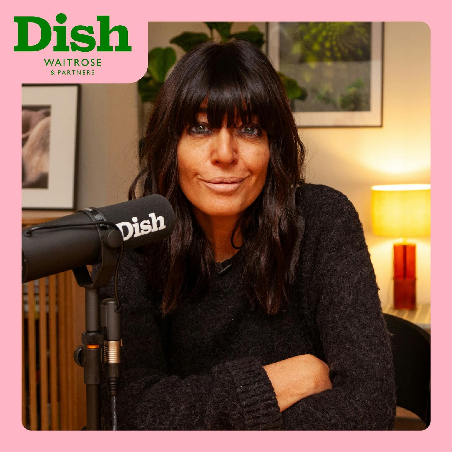 Claudia Winkleman, roast topside of beef and a Réserve du Mistral artwork