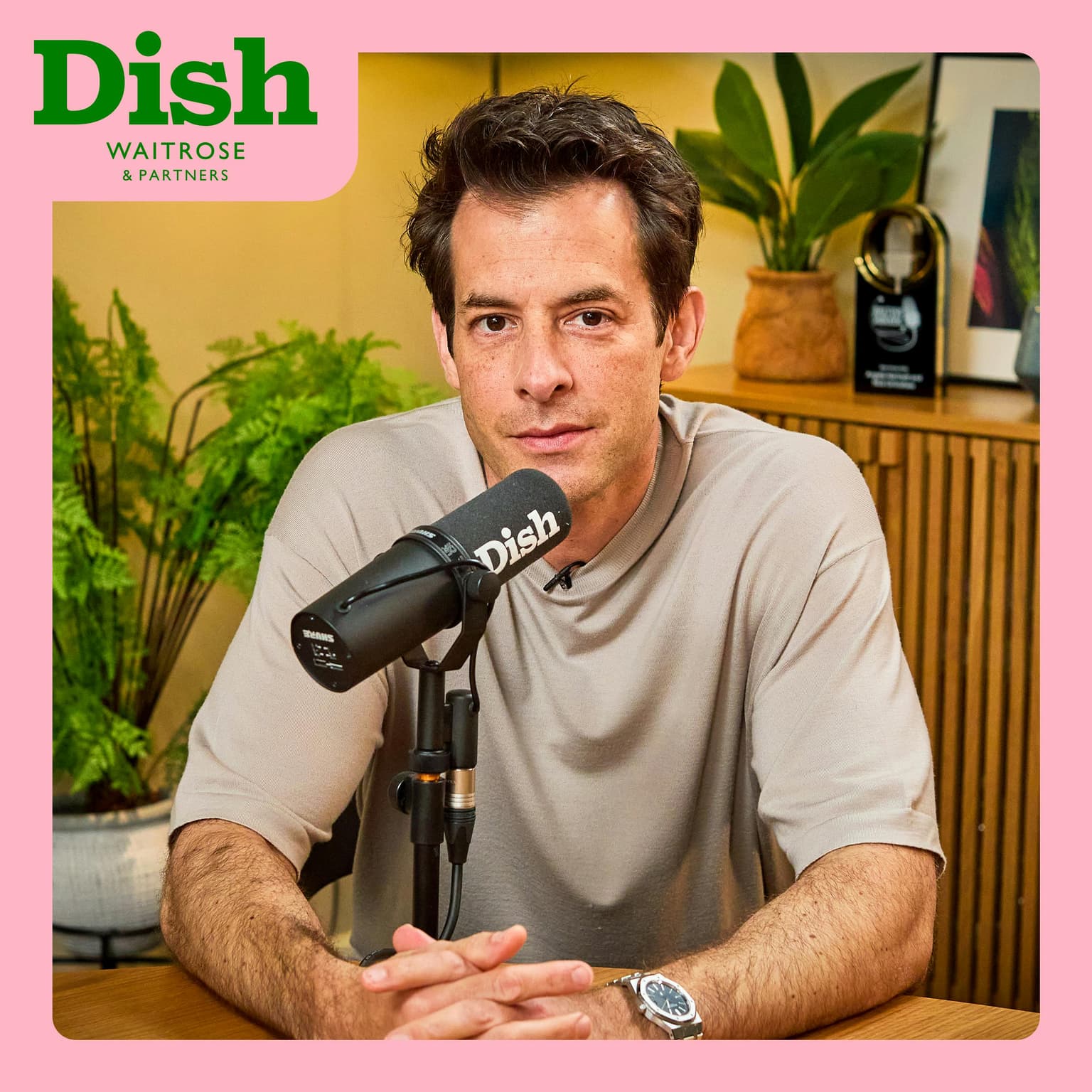 Mark Ronson, roast chicken with fennel, shallot & white bean stew and a dirty vodka martini artwork