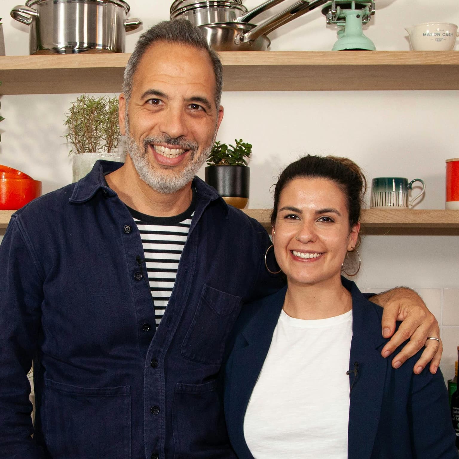 Yotam Ottolenghi & Noor Murad and creamy pasta with chard & lemon artwork