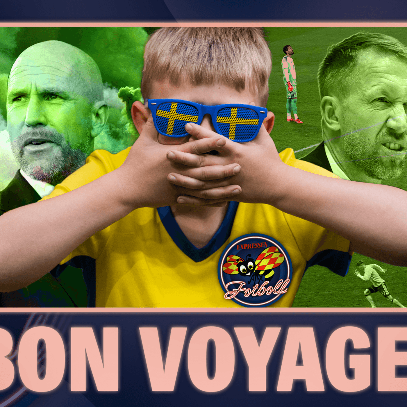 61. Bon Voyage – Blågult, Kalle Karlsson & Tony?! artwork