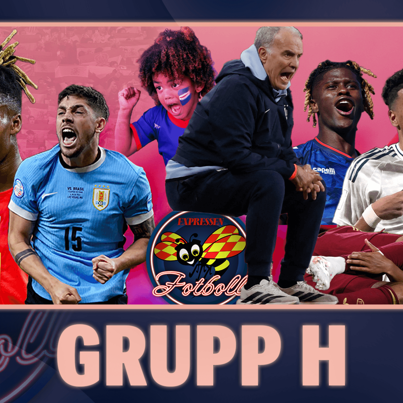 VM-SPECIAL: Grupp H – ”Spansk guldvittring, Bielsa-boll & Bubista statyn” artwork