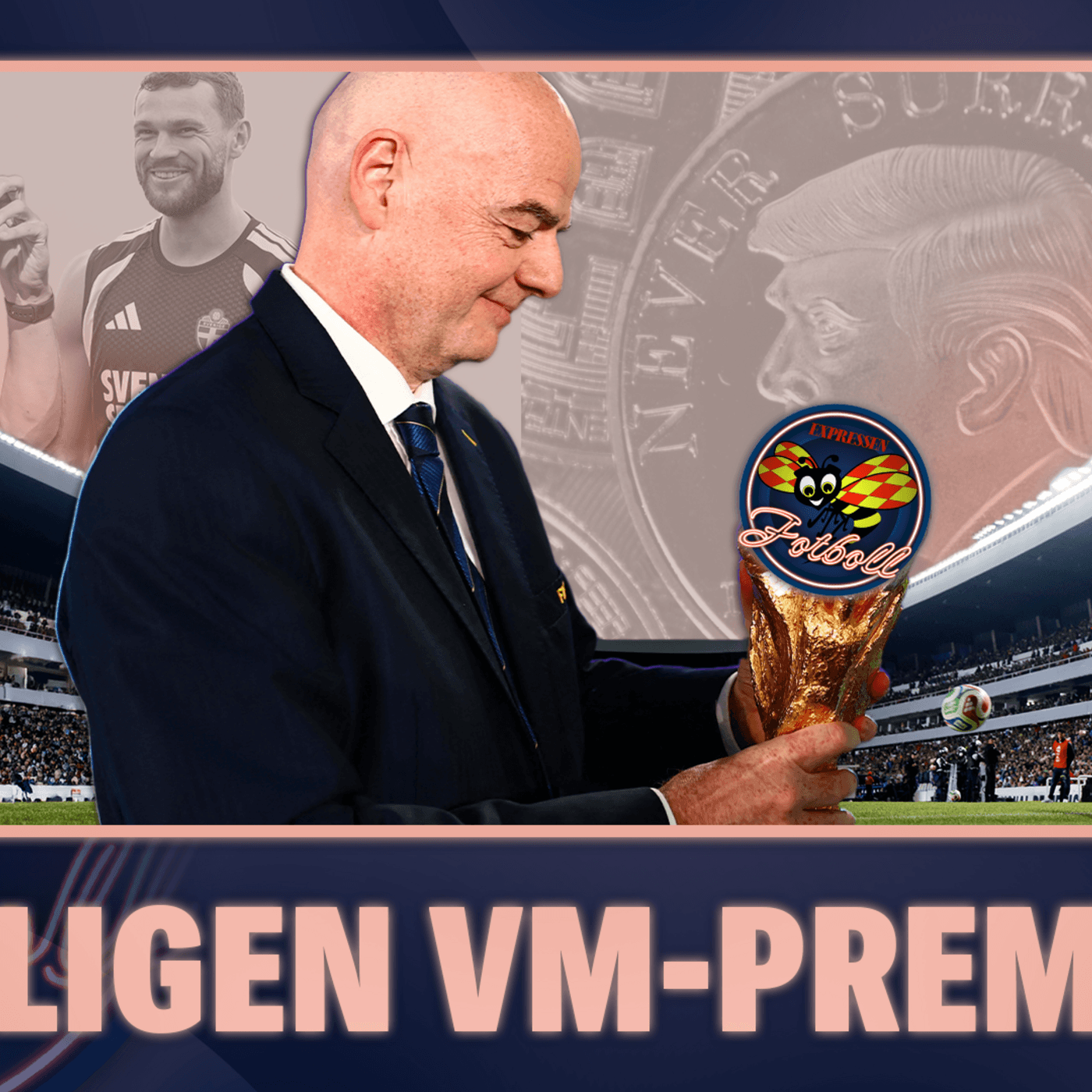 65. Äntligen VM-Premiär – Ronaldos form, Vigges uppror & en pressad Infantino artwork