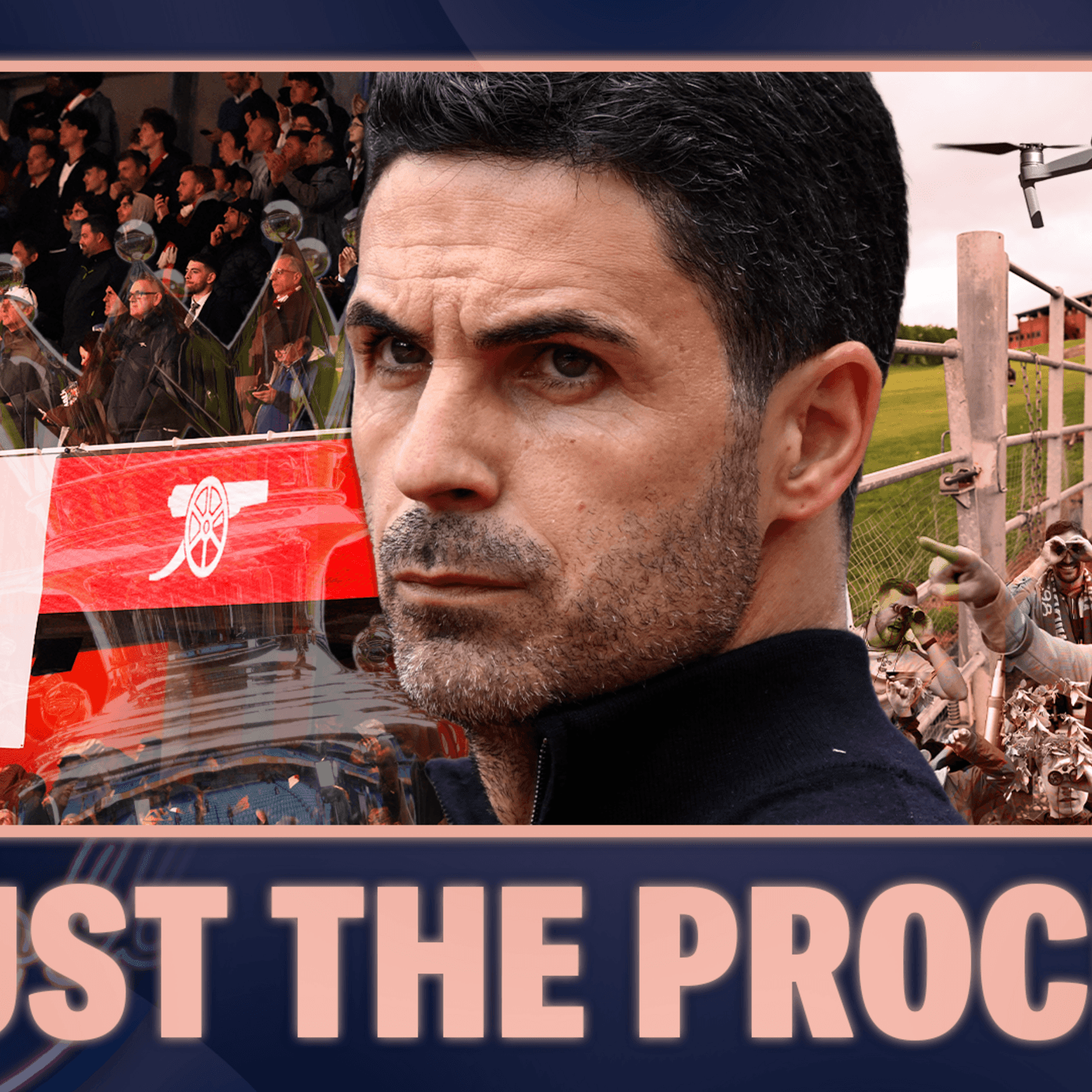 50. Trust the process, Arsenal artwork