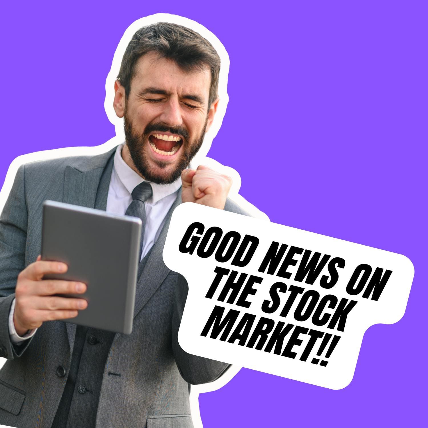 Some Good News on the Stock Market artwork
