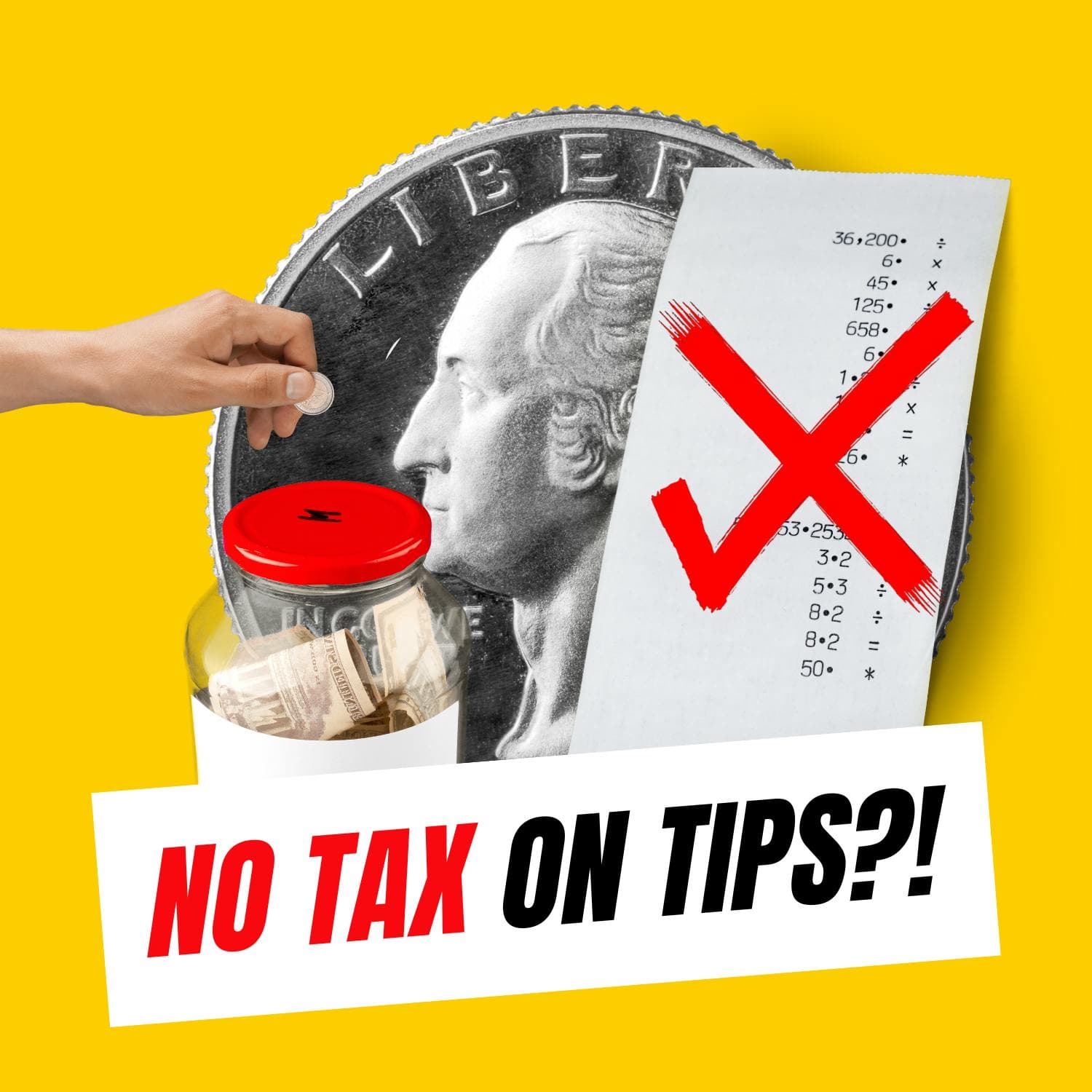 Presidential Candidate Platforms Explained: No Tax on Tips artwork