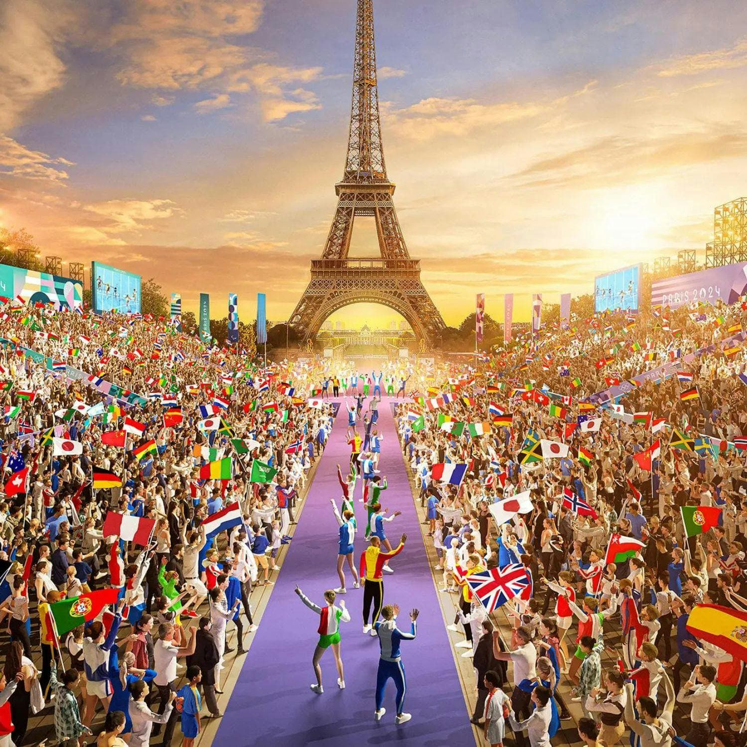 The Money Trail of the 2024 Olympic Games artwork