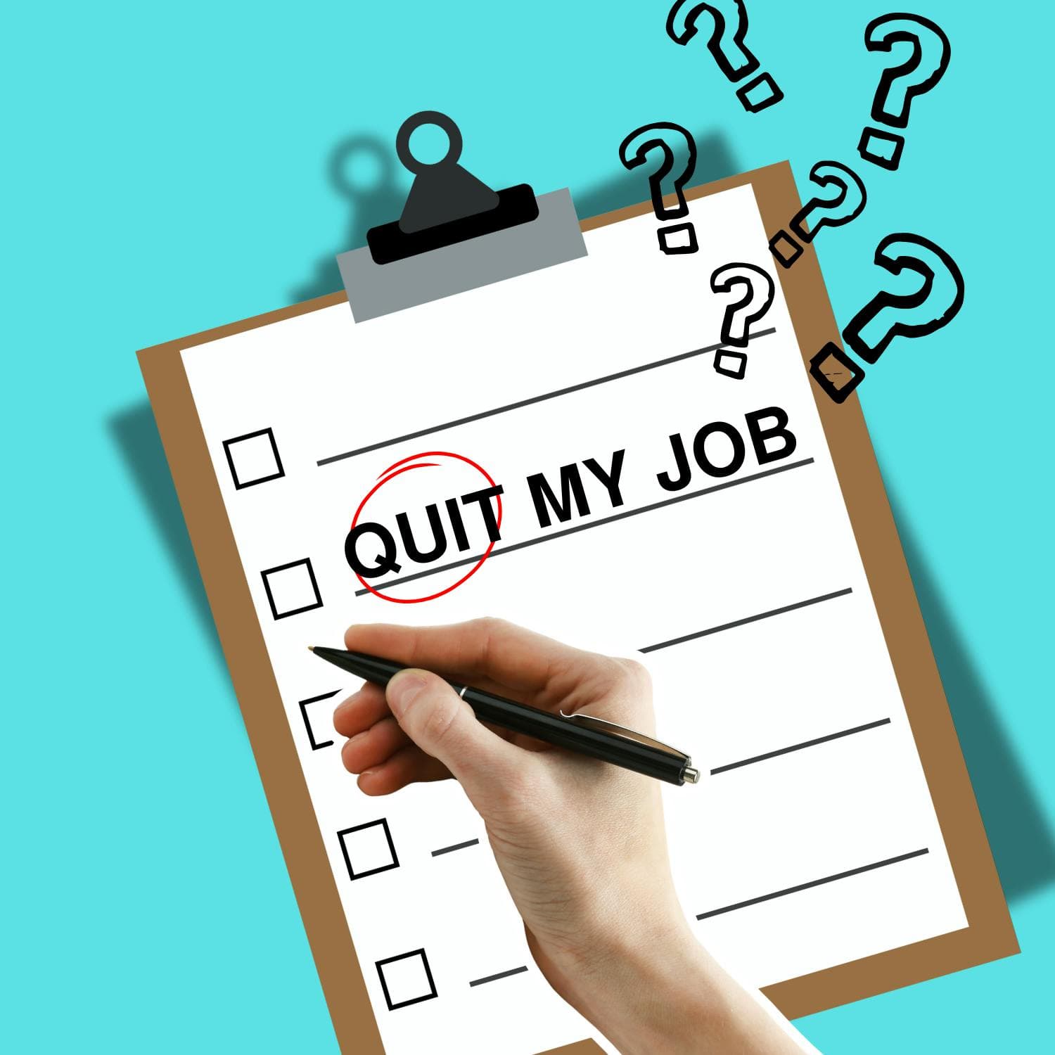 Should You Quit Your Job? Here's The Formula from Nicole Walters artwork