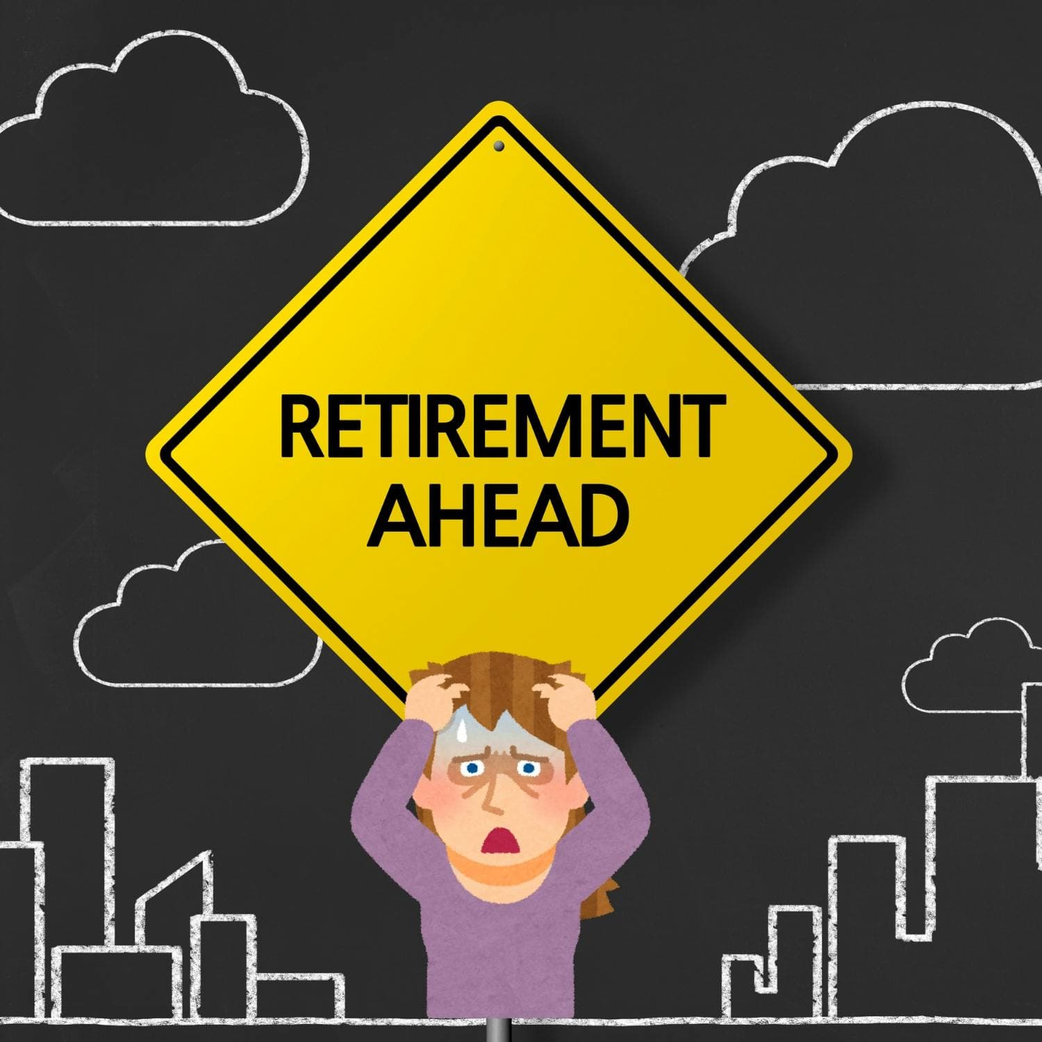 “How Much Should I Be Saving For Retirement?” artwork