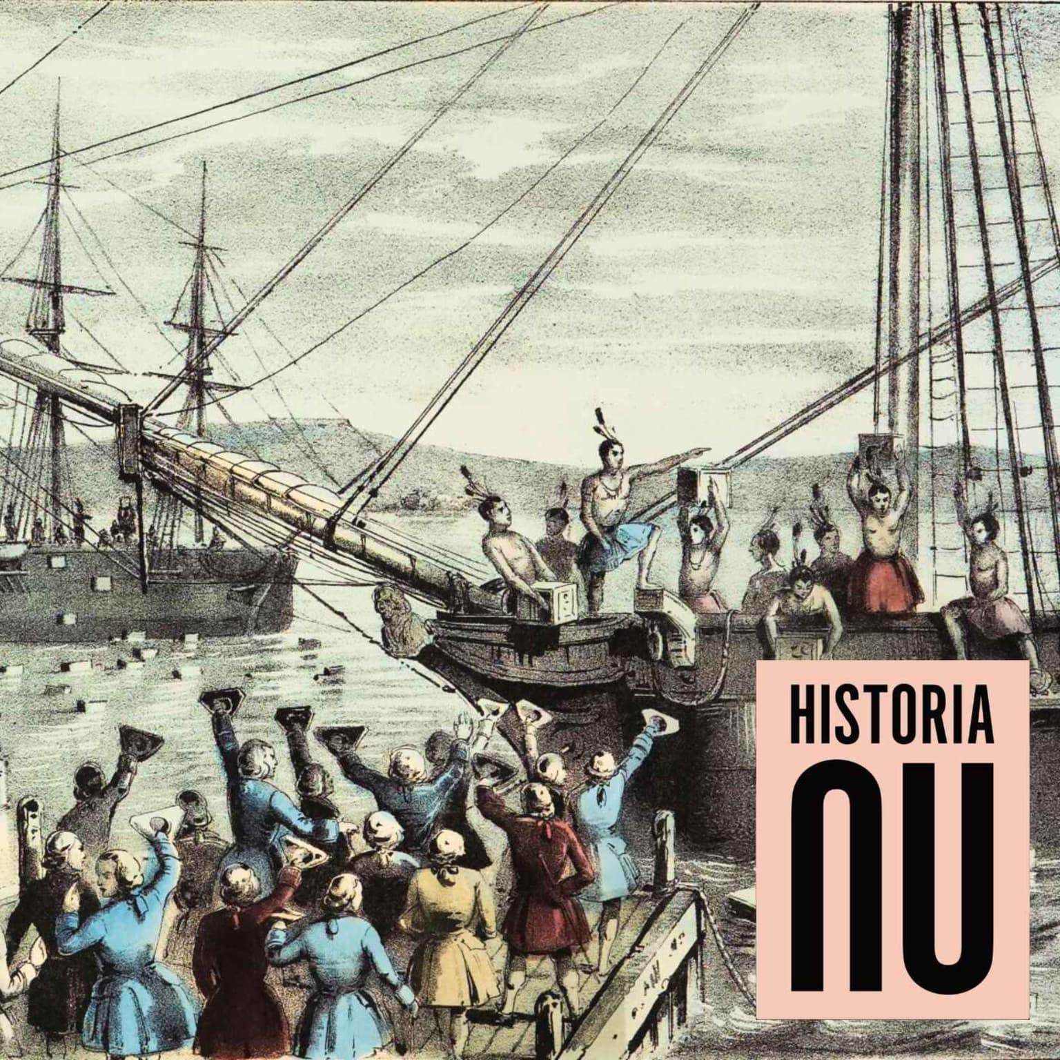 Tullupproret som startade den amerikanska revolutionen artwork