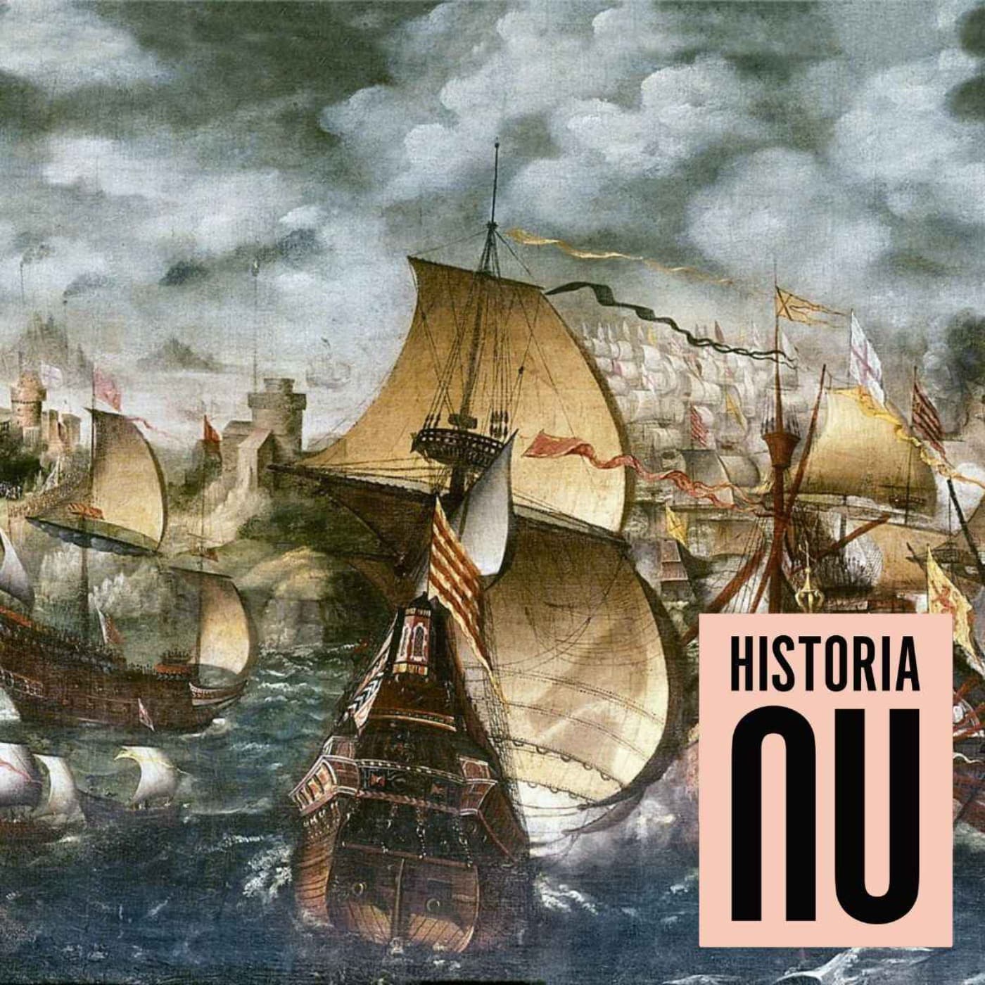 Så stoppade England den spanska armadan år 1588 artwork