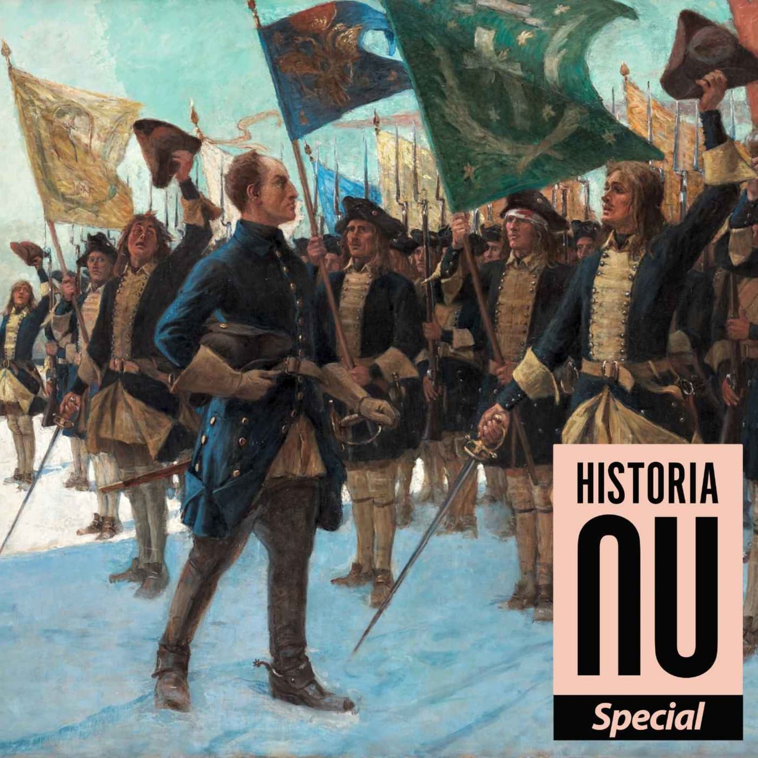 Karolinen träder fram – Stora nordiska krigets utbrott artwork