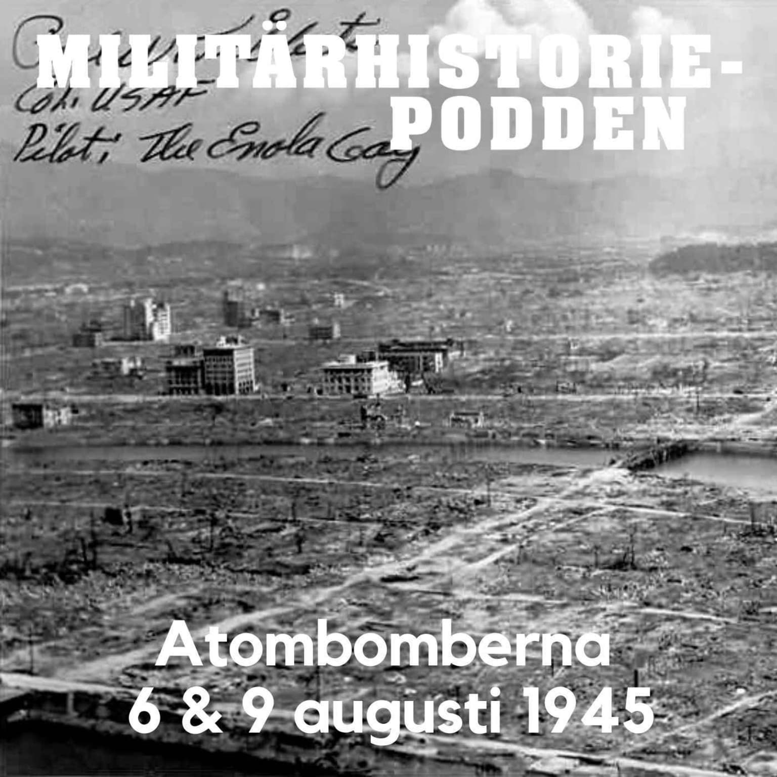 Atombomben – en fortsättning på bombkriget? artwork