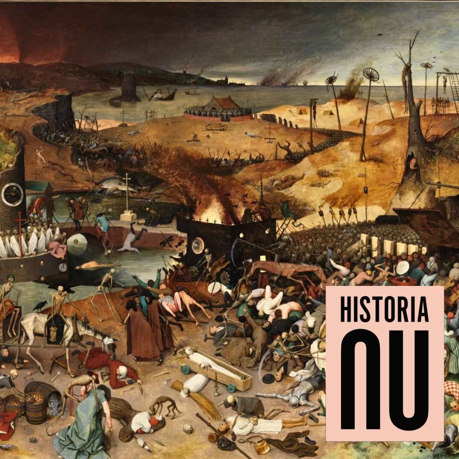 Så olika slog böldpesten i Europa artwork