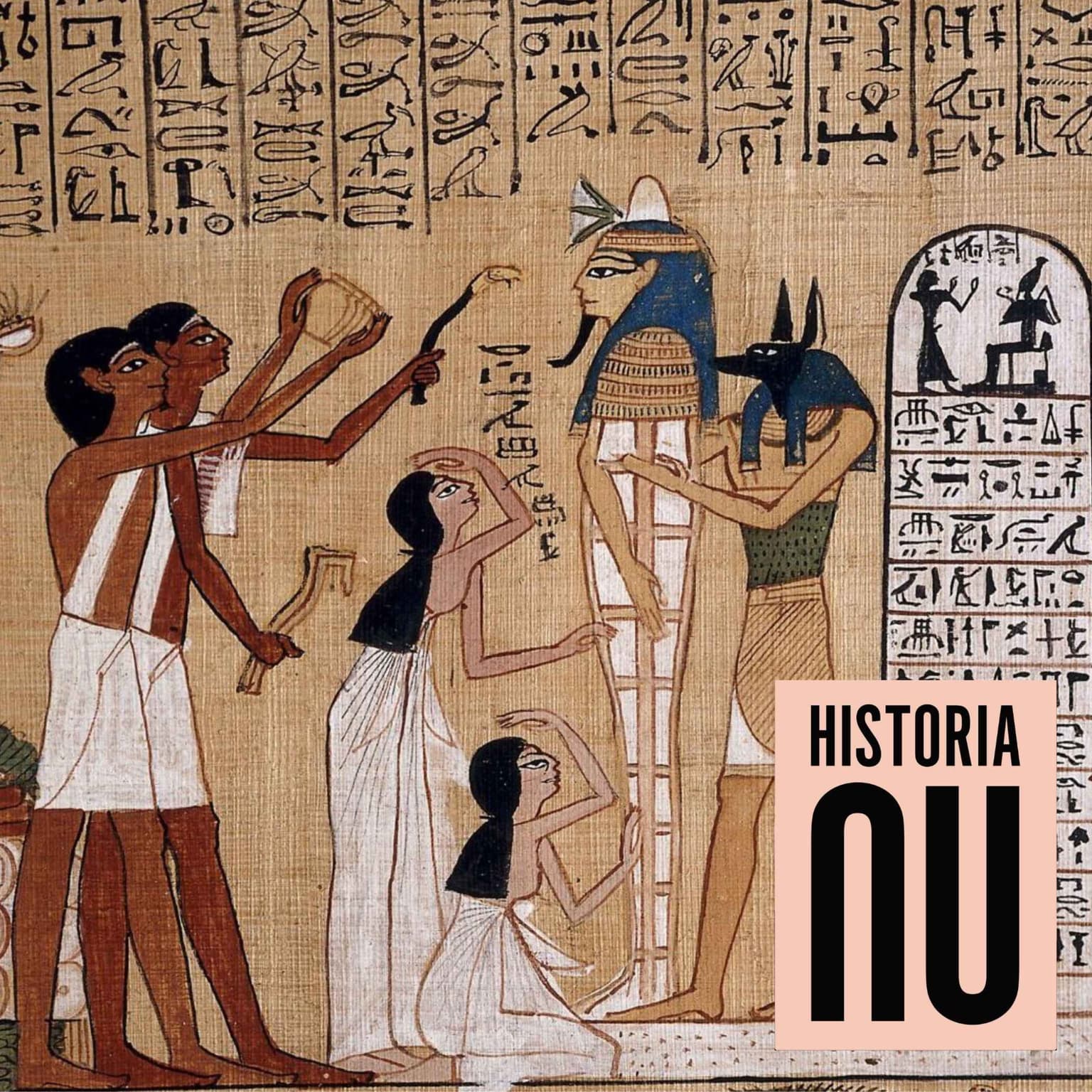 Sen upprättelse för egyptiska mumier artwork