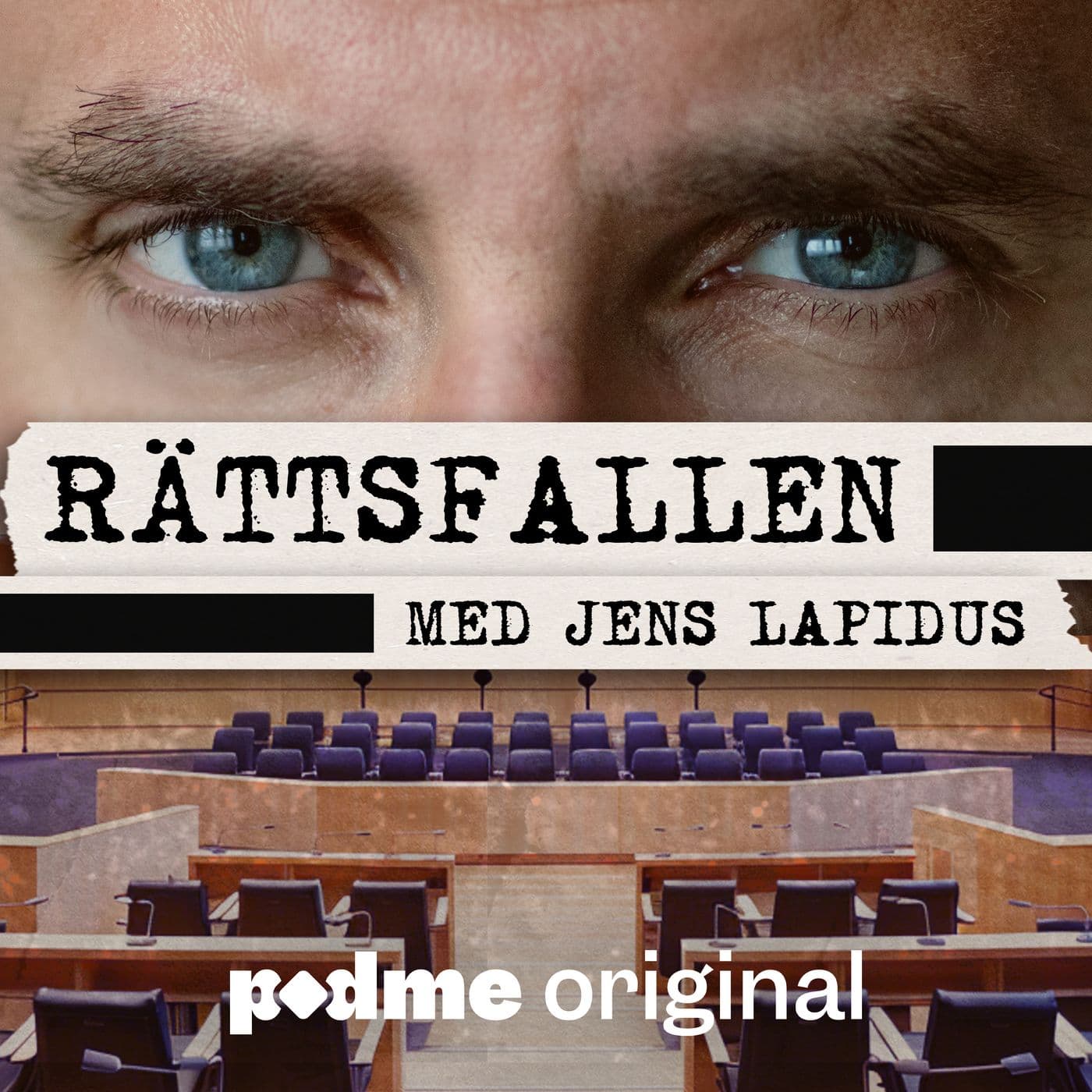 Hör första avsnittet av "Rättsfallen" med Jens Lapidus artwork