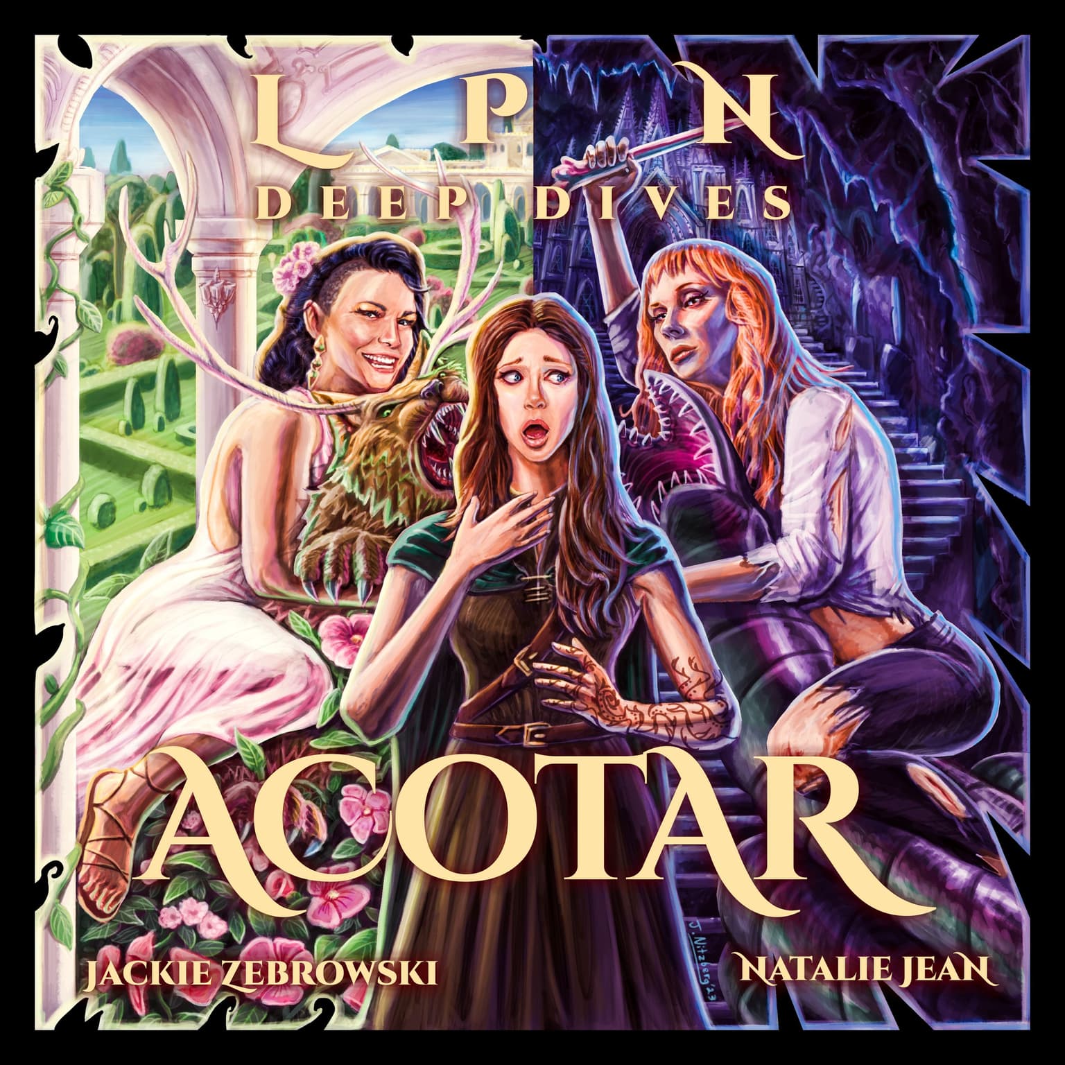 LPN Deep Dives: A Court of Thorns and Roses / Episode 0: Enter the Maastiverse artwork
