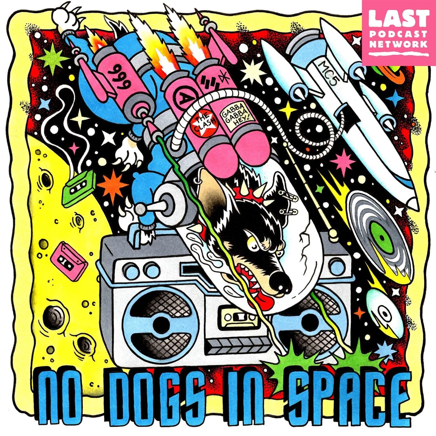 No Dogs in Space: The Monks Pt I artwork