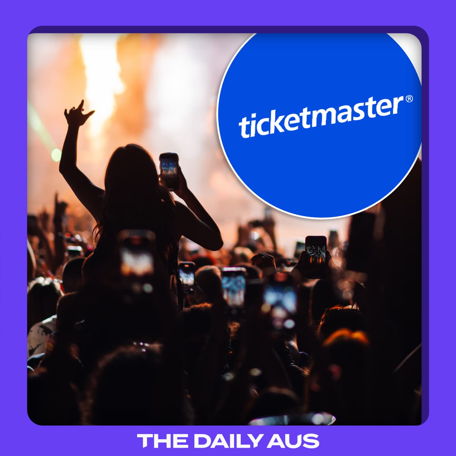 The illegal monopoly of Ticketmaster artwork