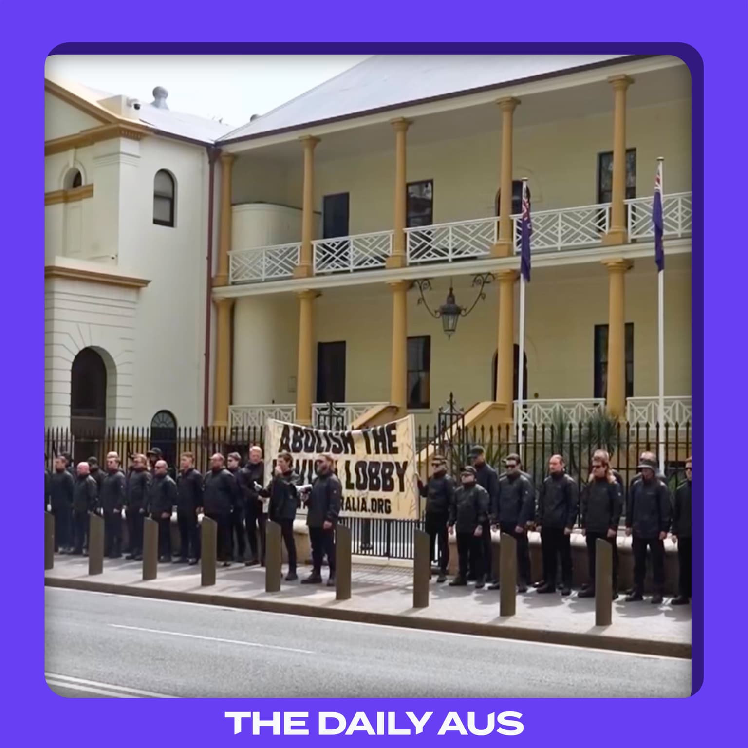 The neo-Nazi protest, explained artwork
