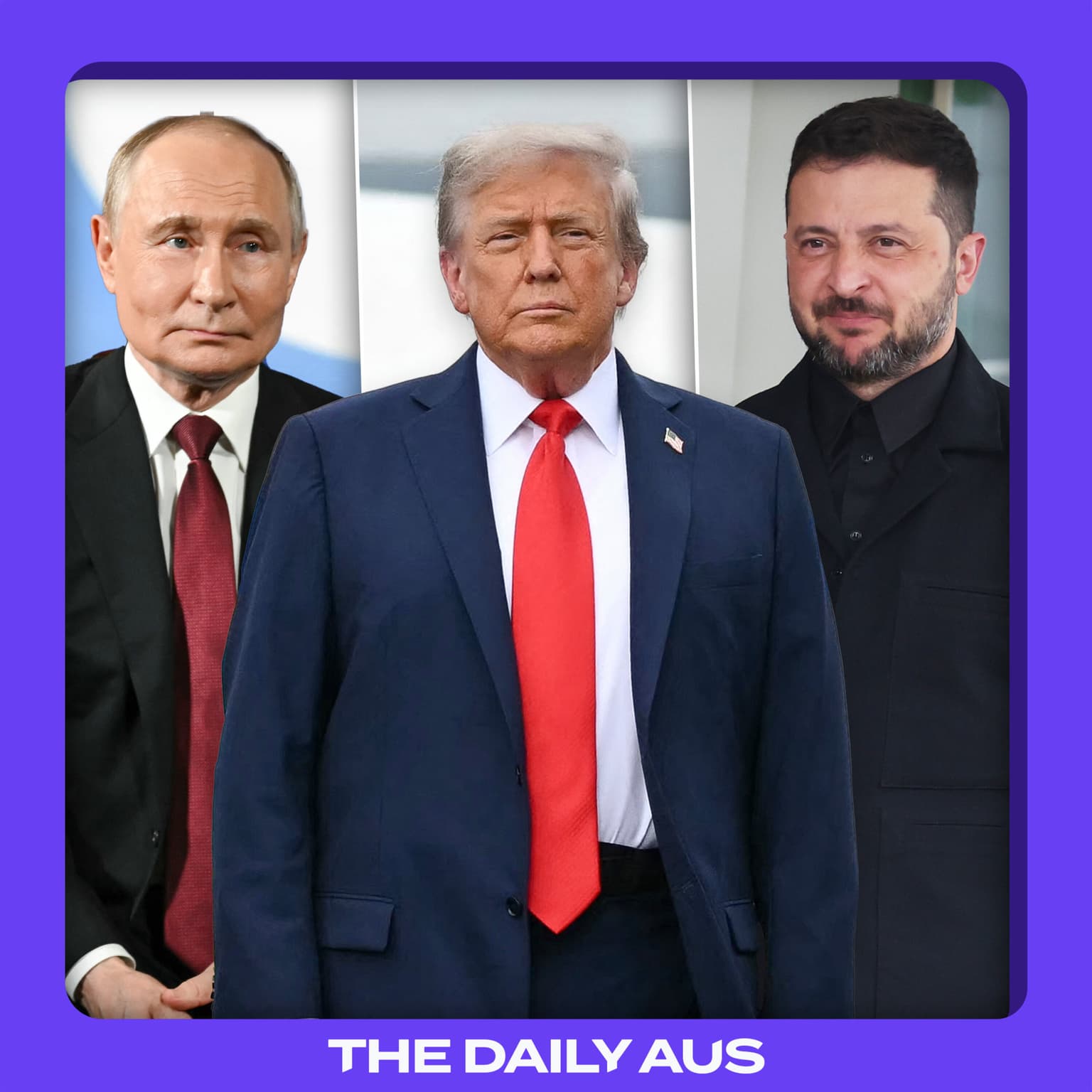 Trump's negotiations with Ukraine and Russia artwork