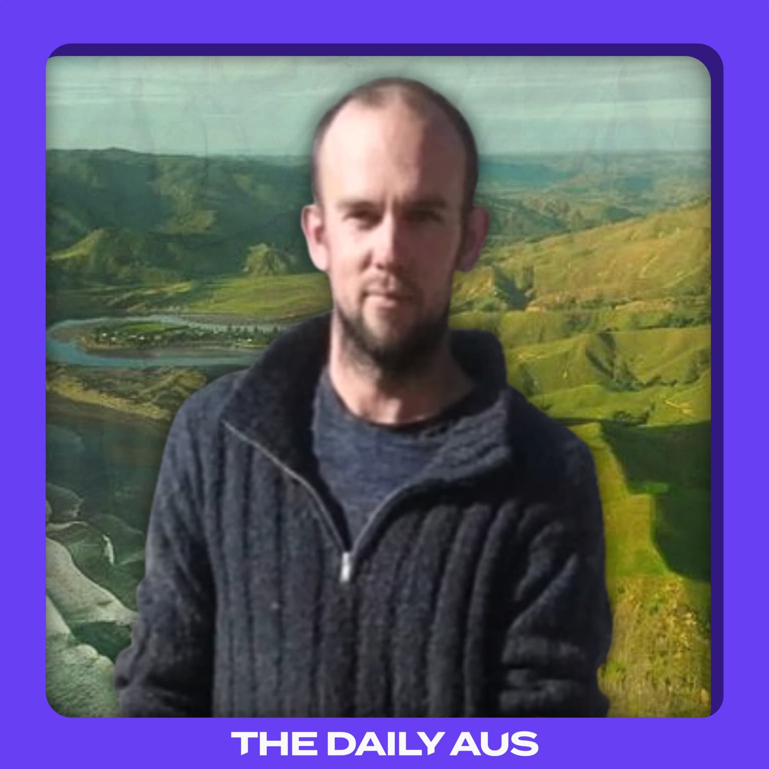 The NZ dad on the run with his kids, explained artwork