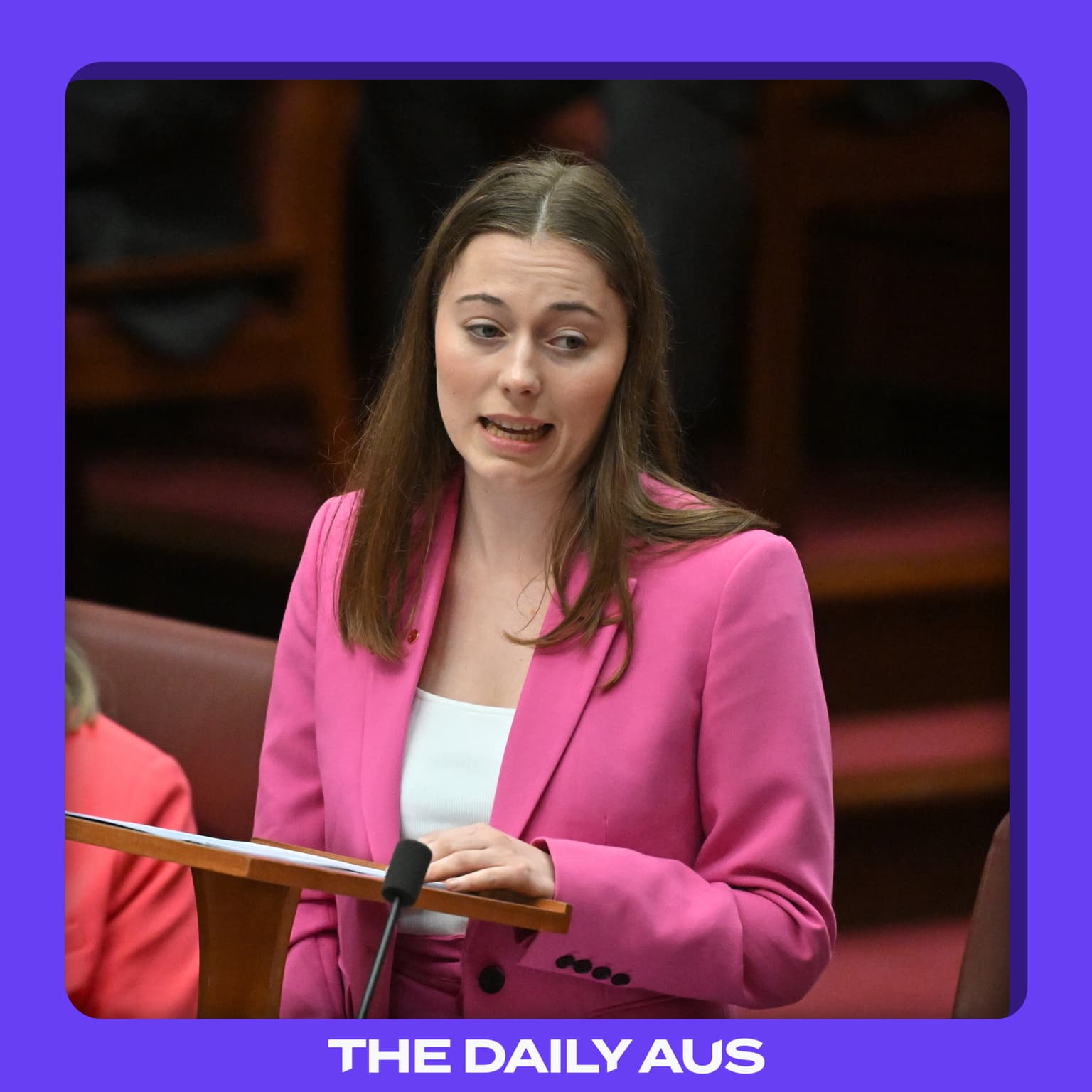 TDA talks to Australia's youngest ever Senator artwork