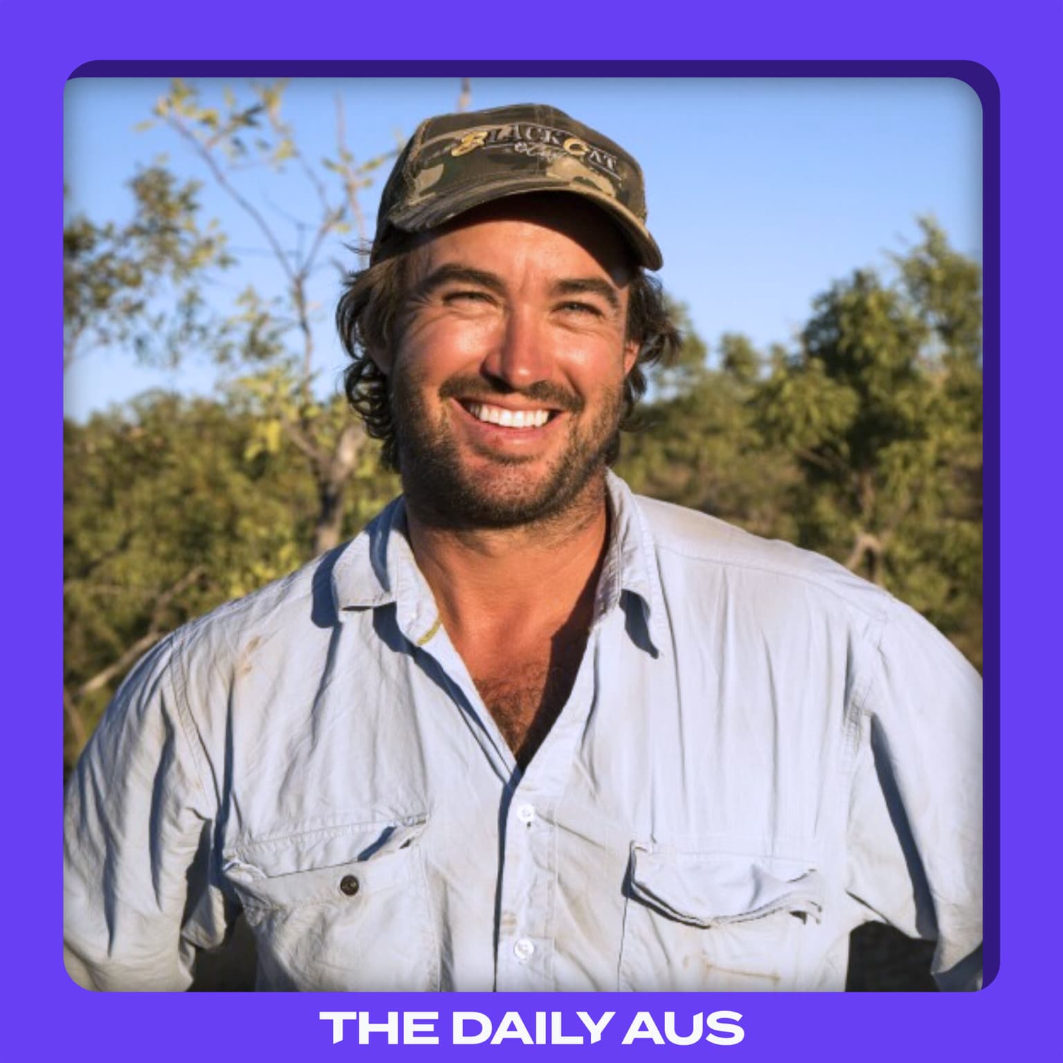 The celebrity croc wrangler on trial in the NT artwork