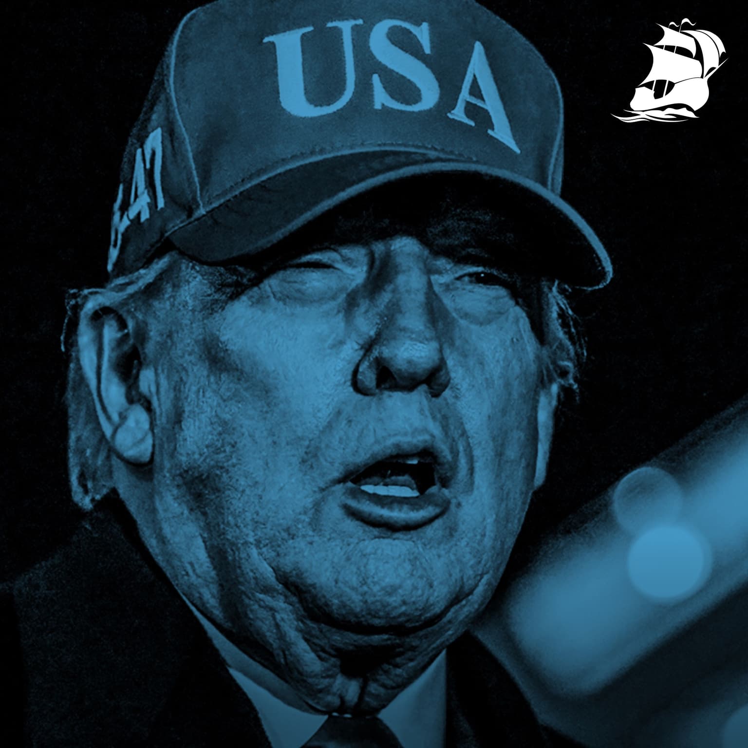 Alastair Campbell: Trump Is a Wanker artwork