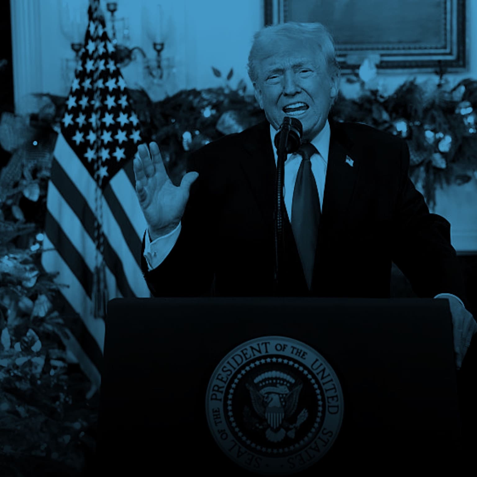 Patrick Gaspard: A White House Screamathon artwork