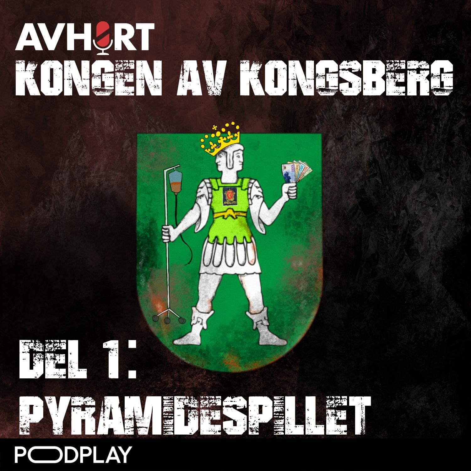 Kongen av Kongsberg Del 1: Pyramidespillet artwork