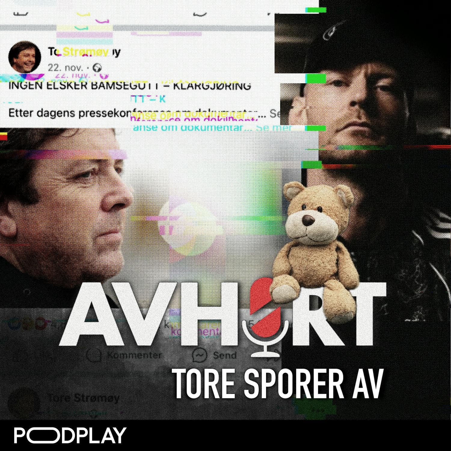 Tore sporer av artwork
