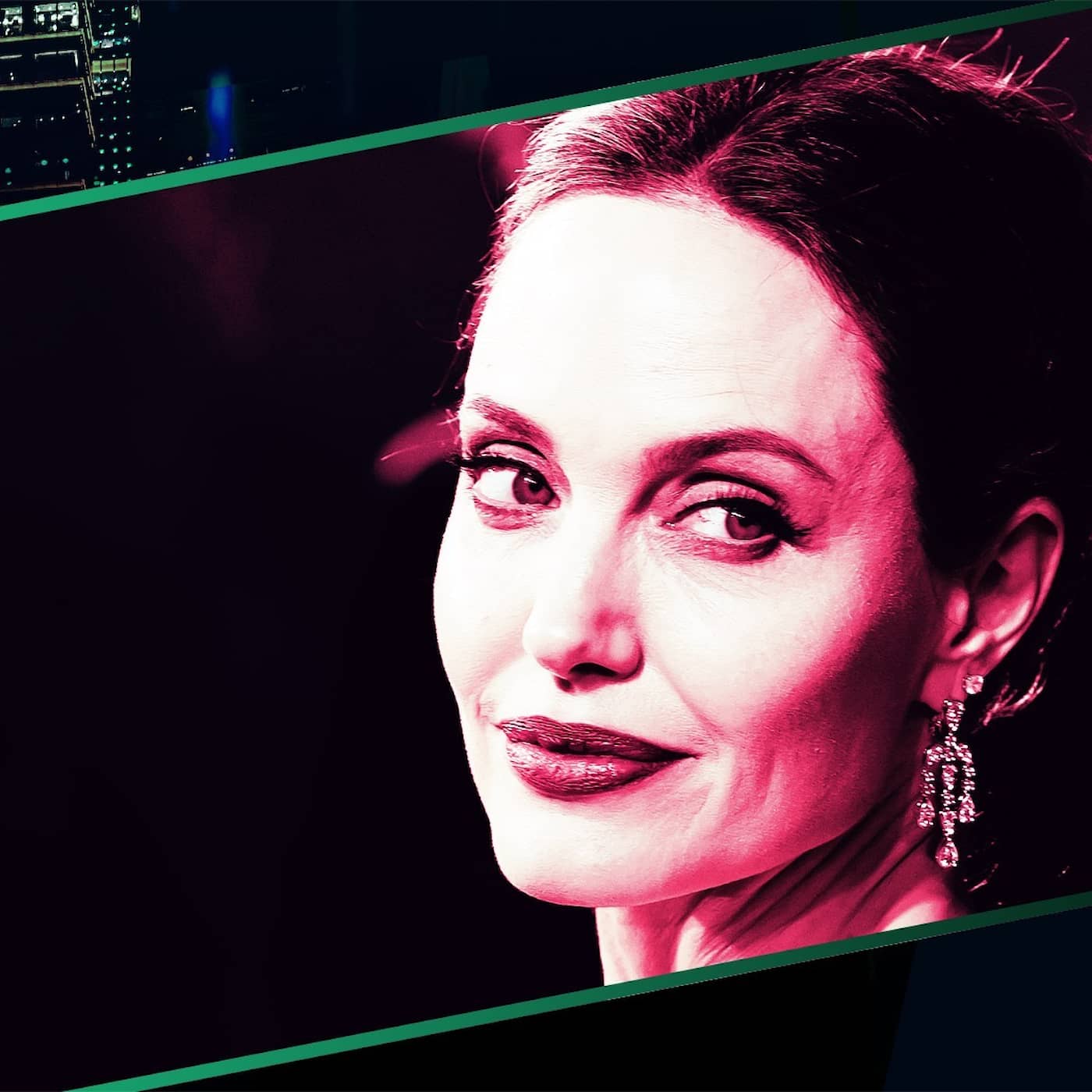 Angelina Jolie – från problembarn till välgörande modersfigur artwork
