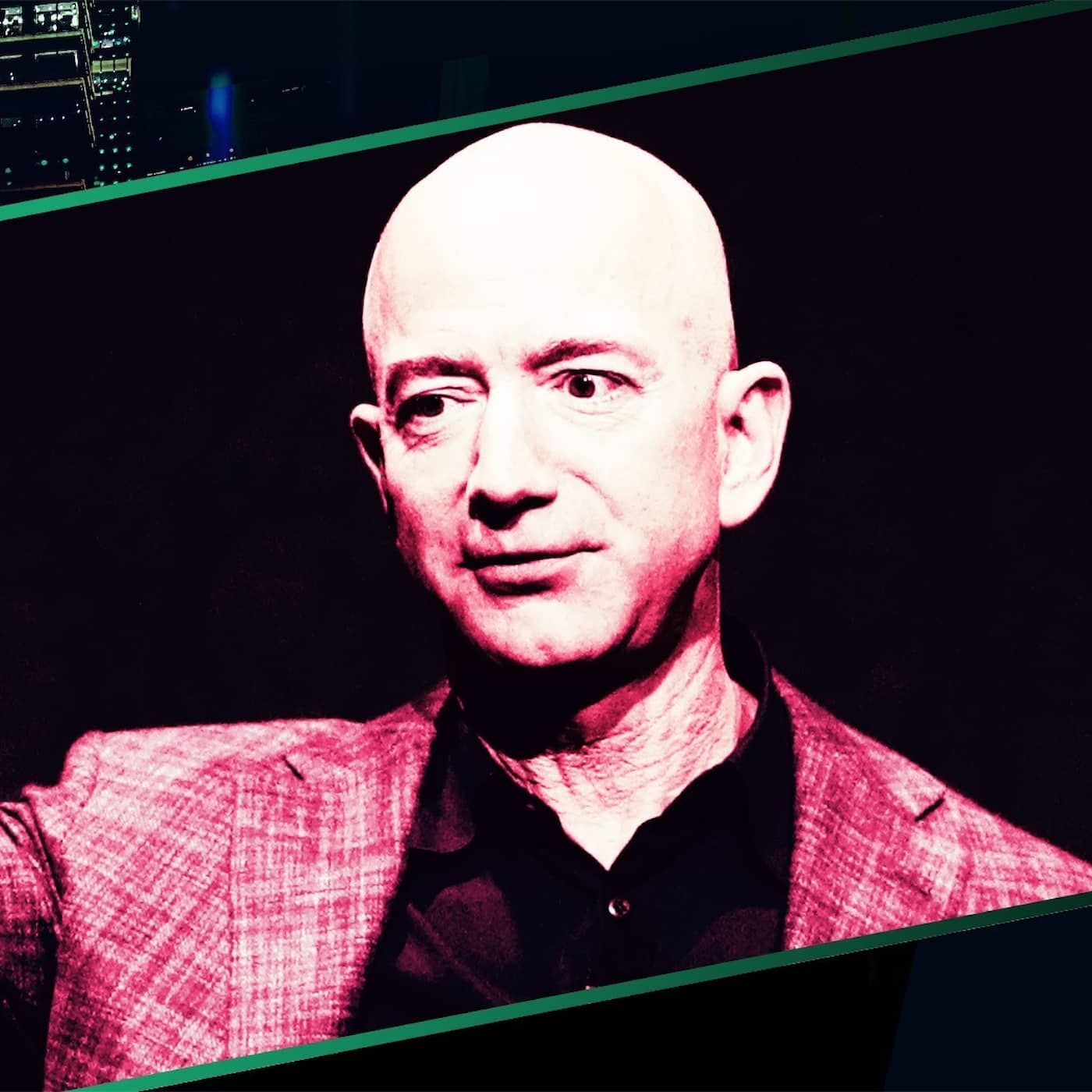 Jeff Bezos – i huvudet på världens rikaste man artwork