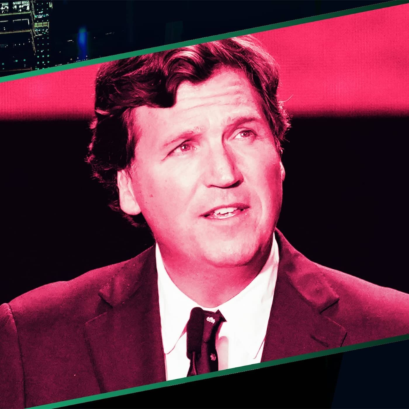 Tucker Carlson – nationalistmegafon på bästa sändningstid artwork