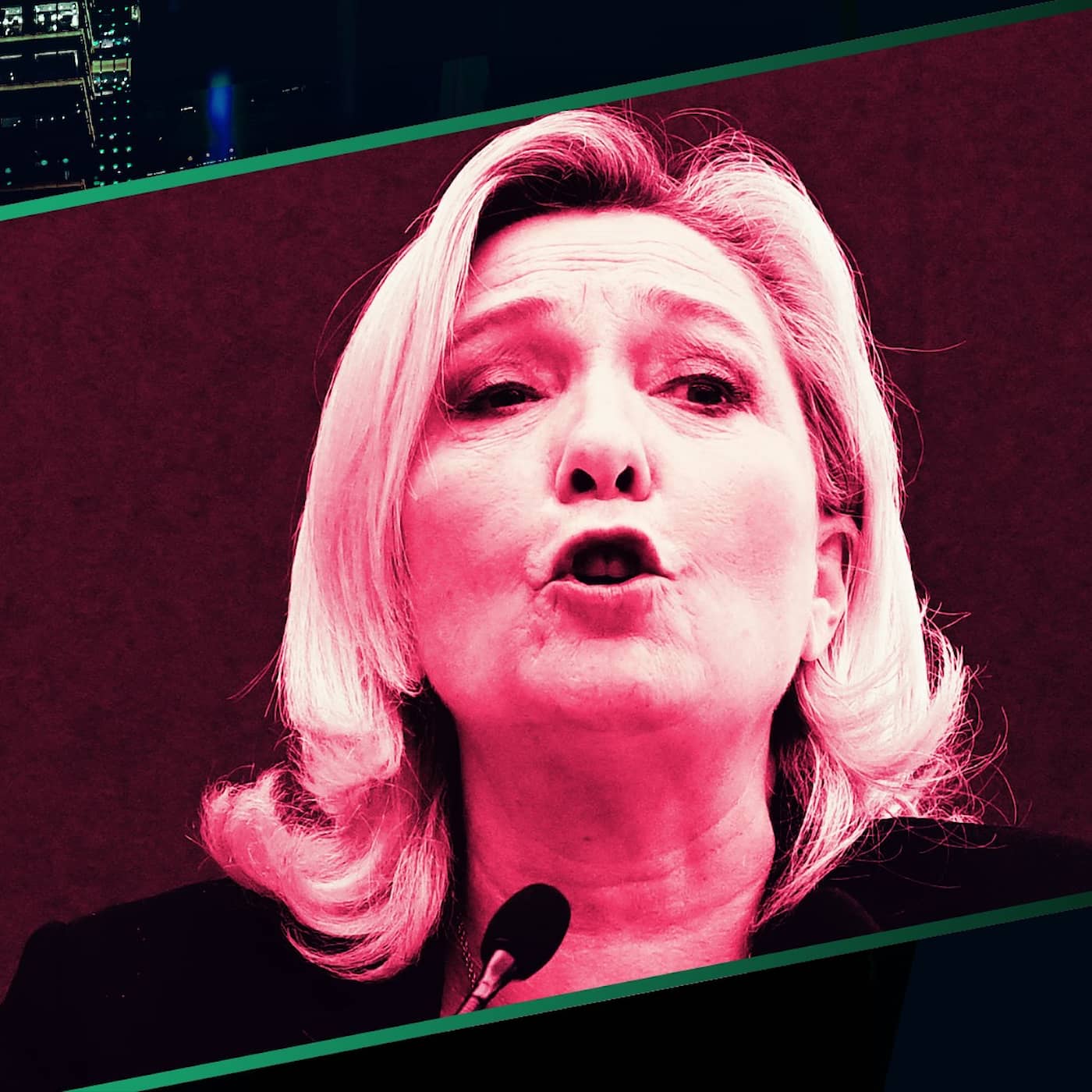 Marine Le Pen – högernationalismens grande dame artwork