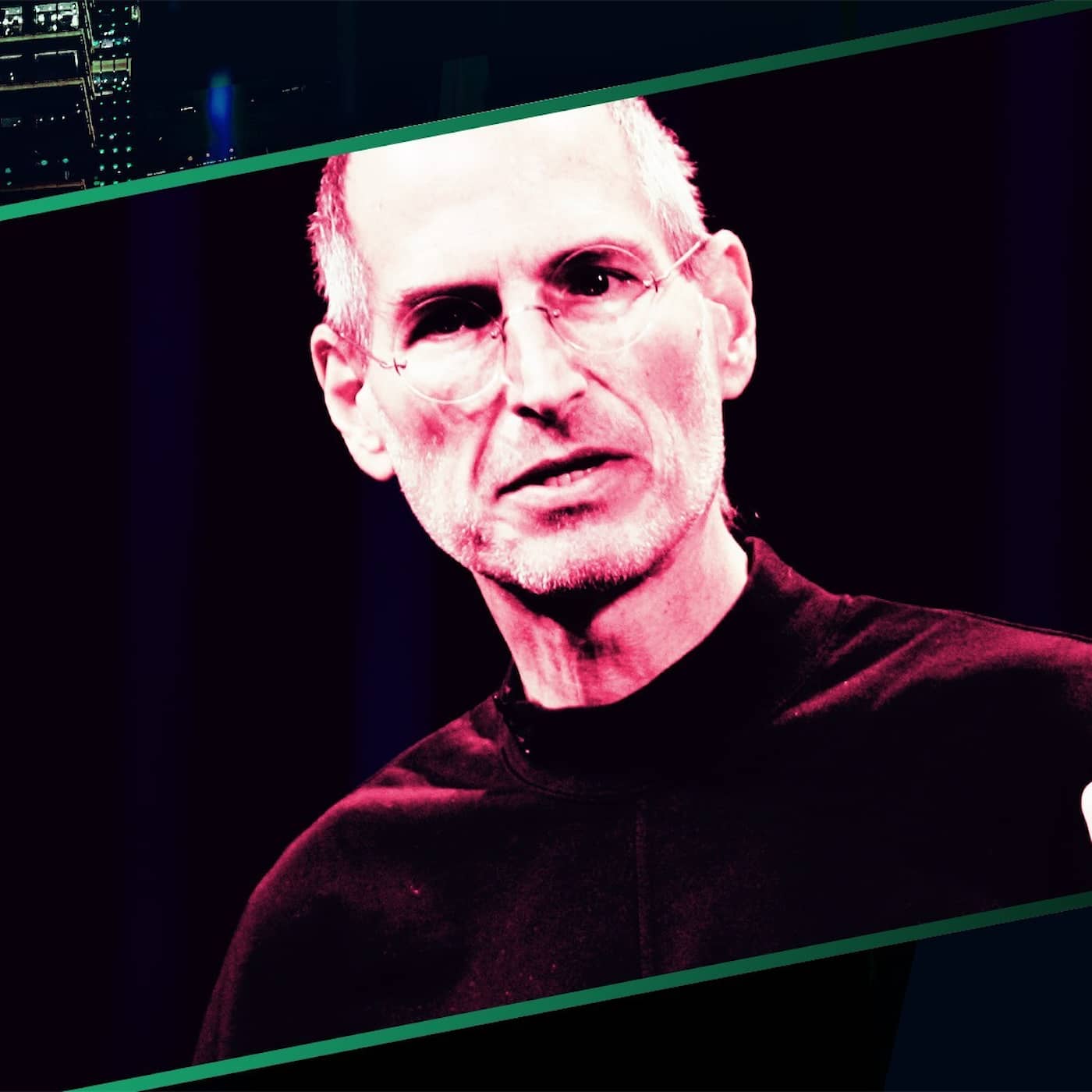 Steve Jobs – framtidsvisioner och humörsvängningar artwork