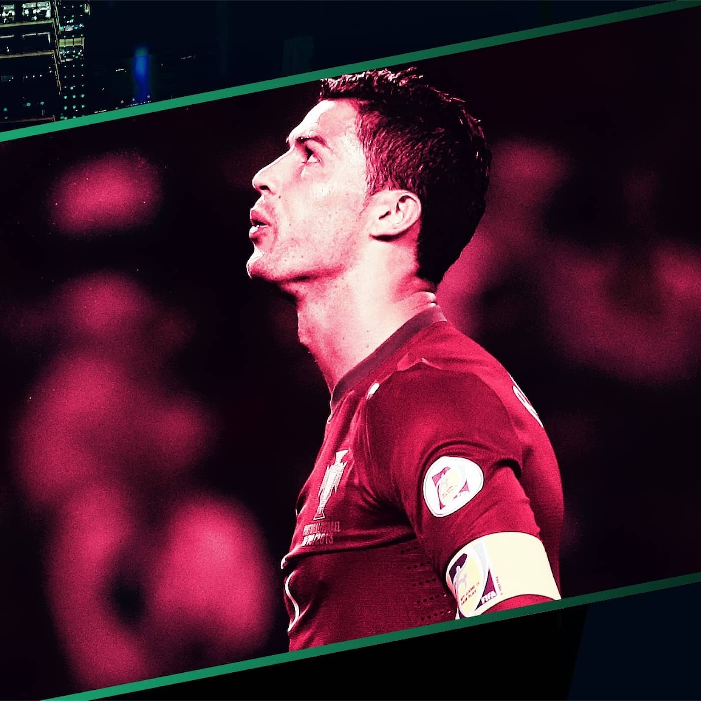 Cristiano Ronaldo – berättelsen om fotbollsguden och anklagelserna artwork