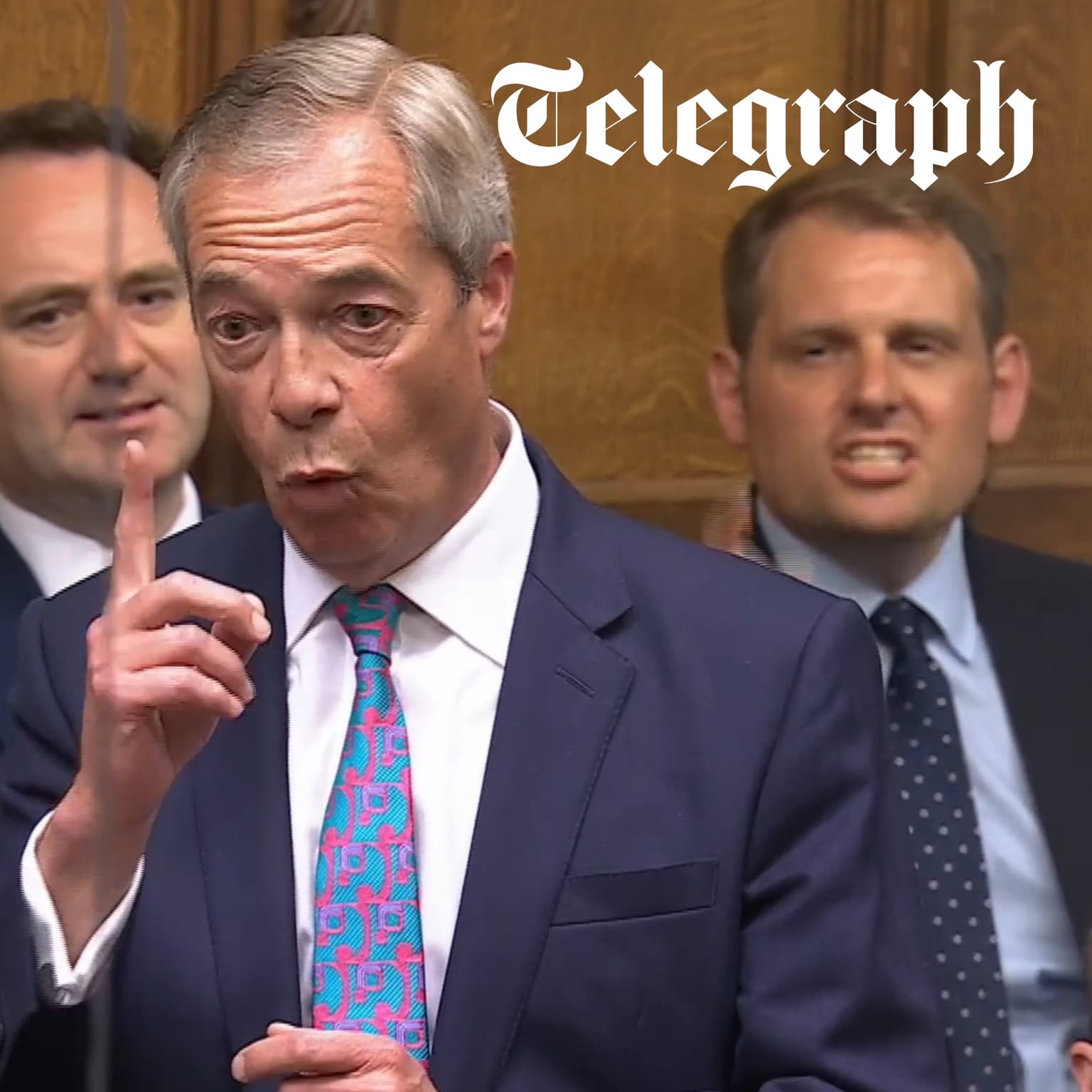 Farage accused of inciting riots as Starmer denies two tier policing artwork
