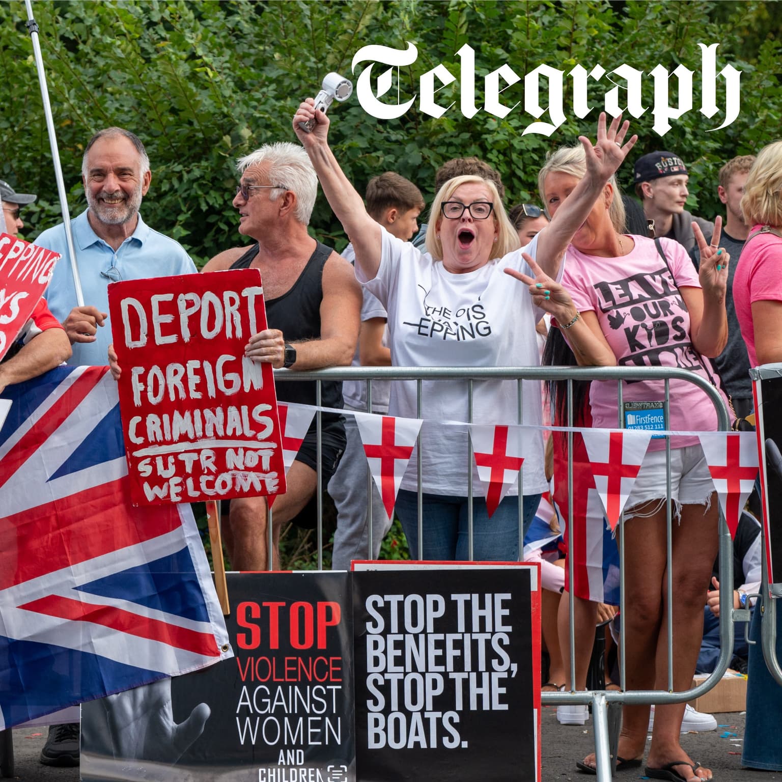 Britain’s migrant crime scandal exposed artwork