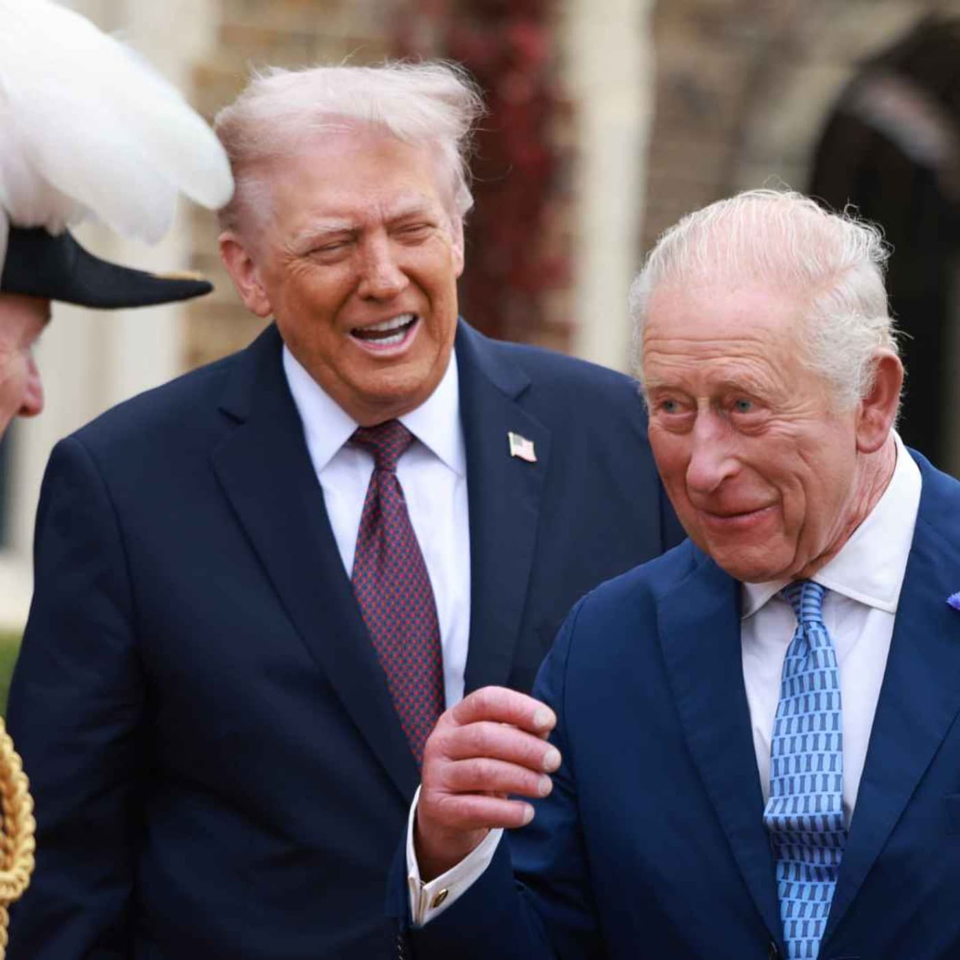Inside Trump's pomp-filled royal visit to Windsor artwork