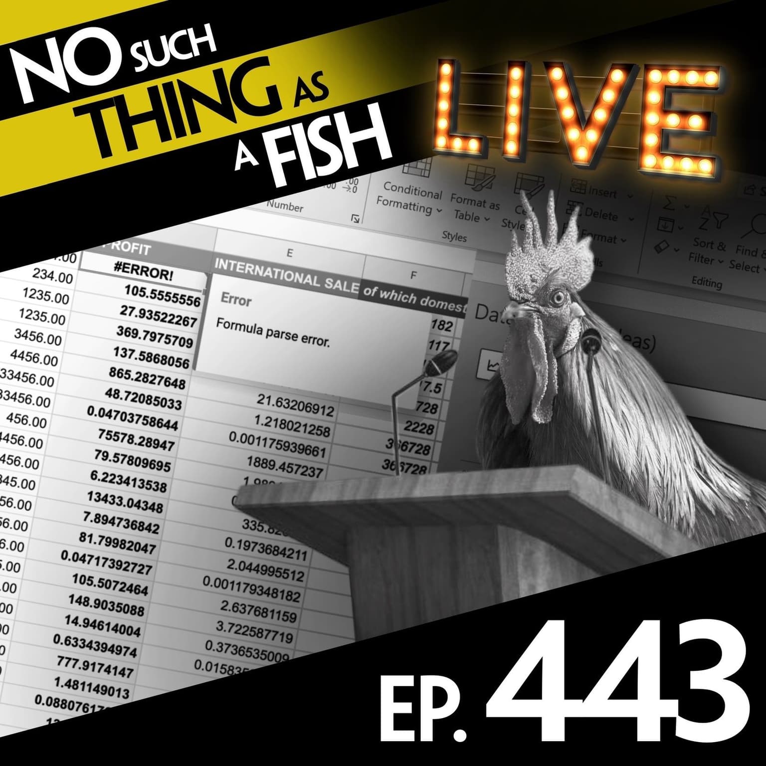 No Such Thing As The Little Spreadsheet Loving Mermaid artwork