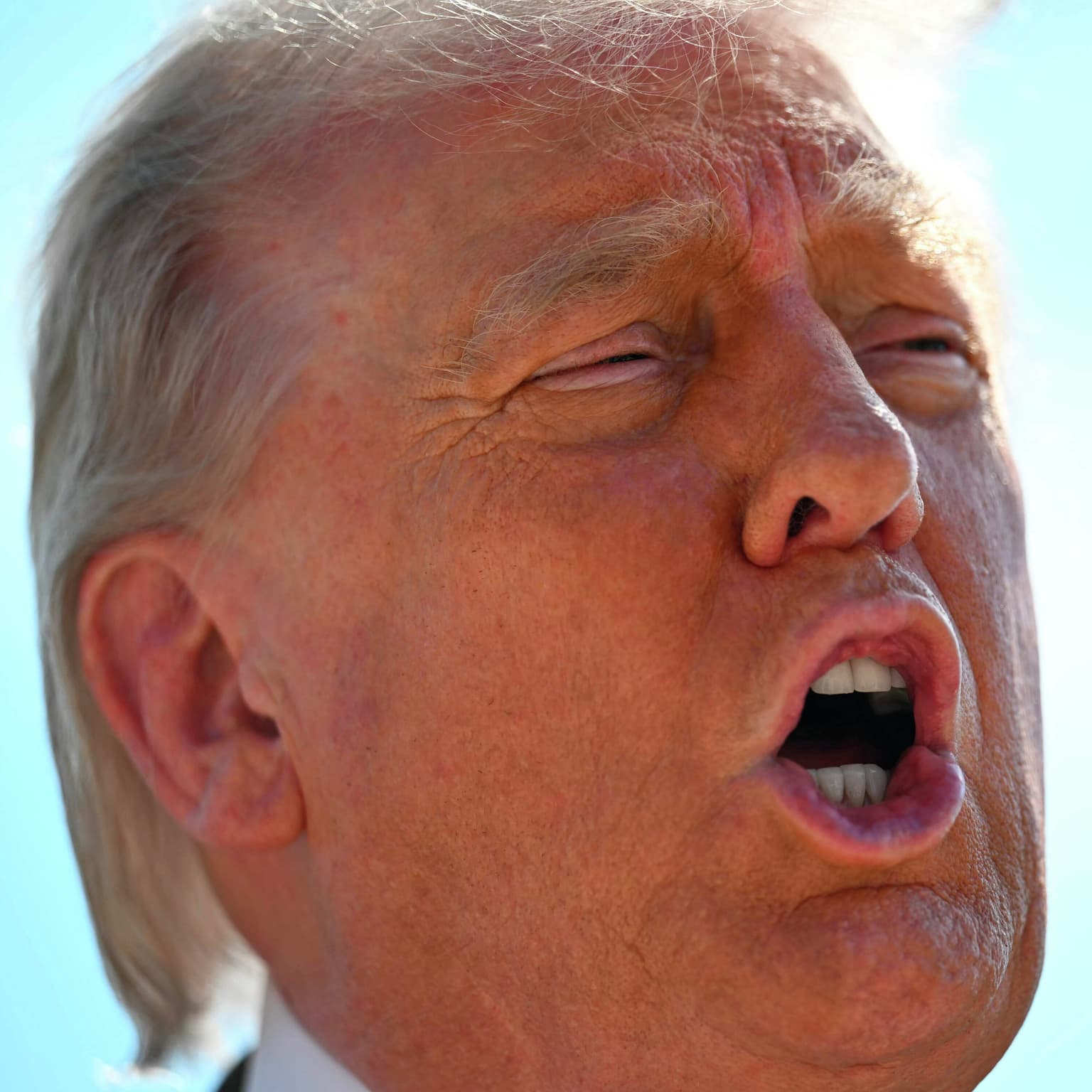Trumps magi er svækket artwork