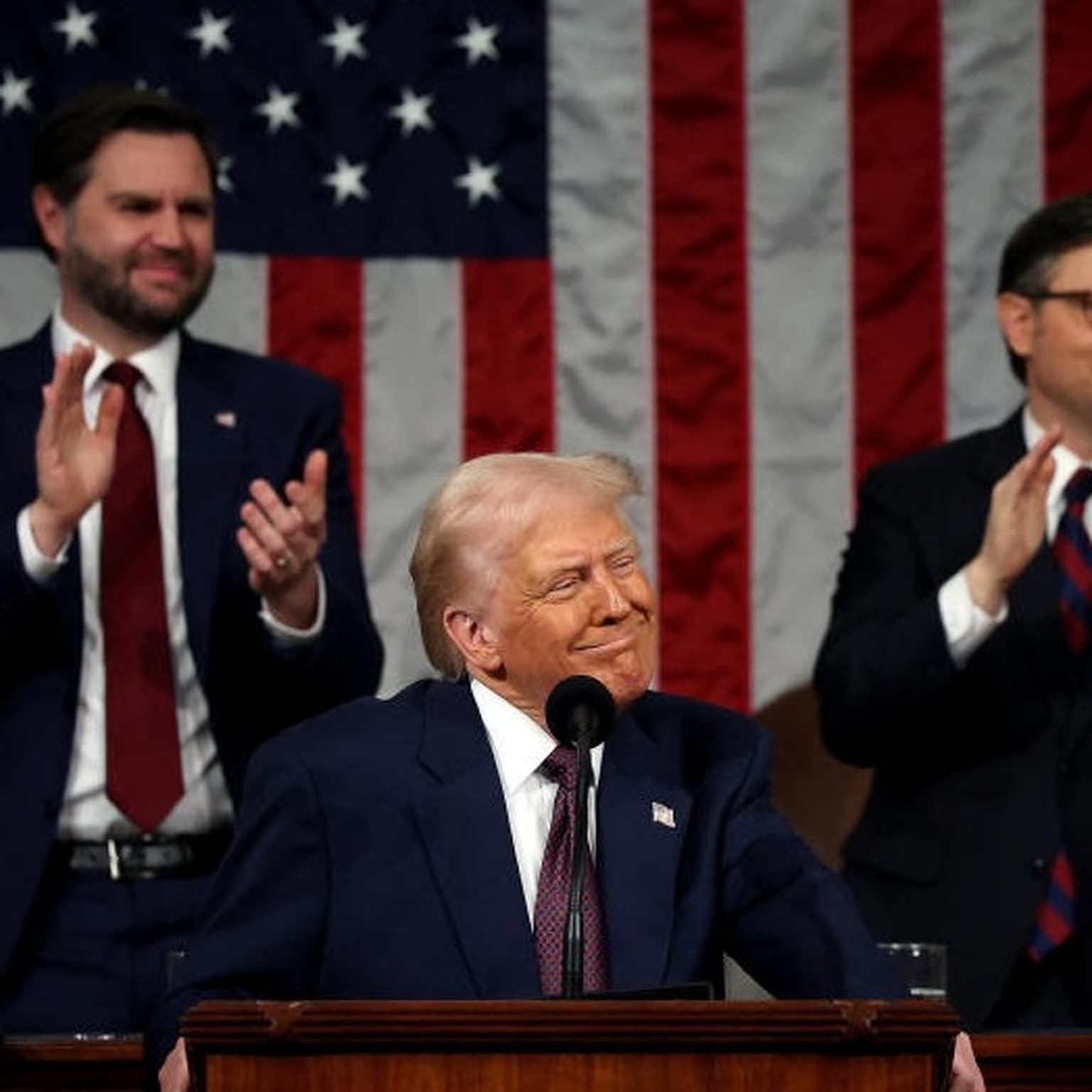 Special: Grønland, Ukraine og enden på »woke« – de vigtigste pointer fra Trumps store tale artwork